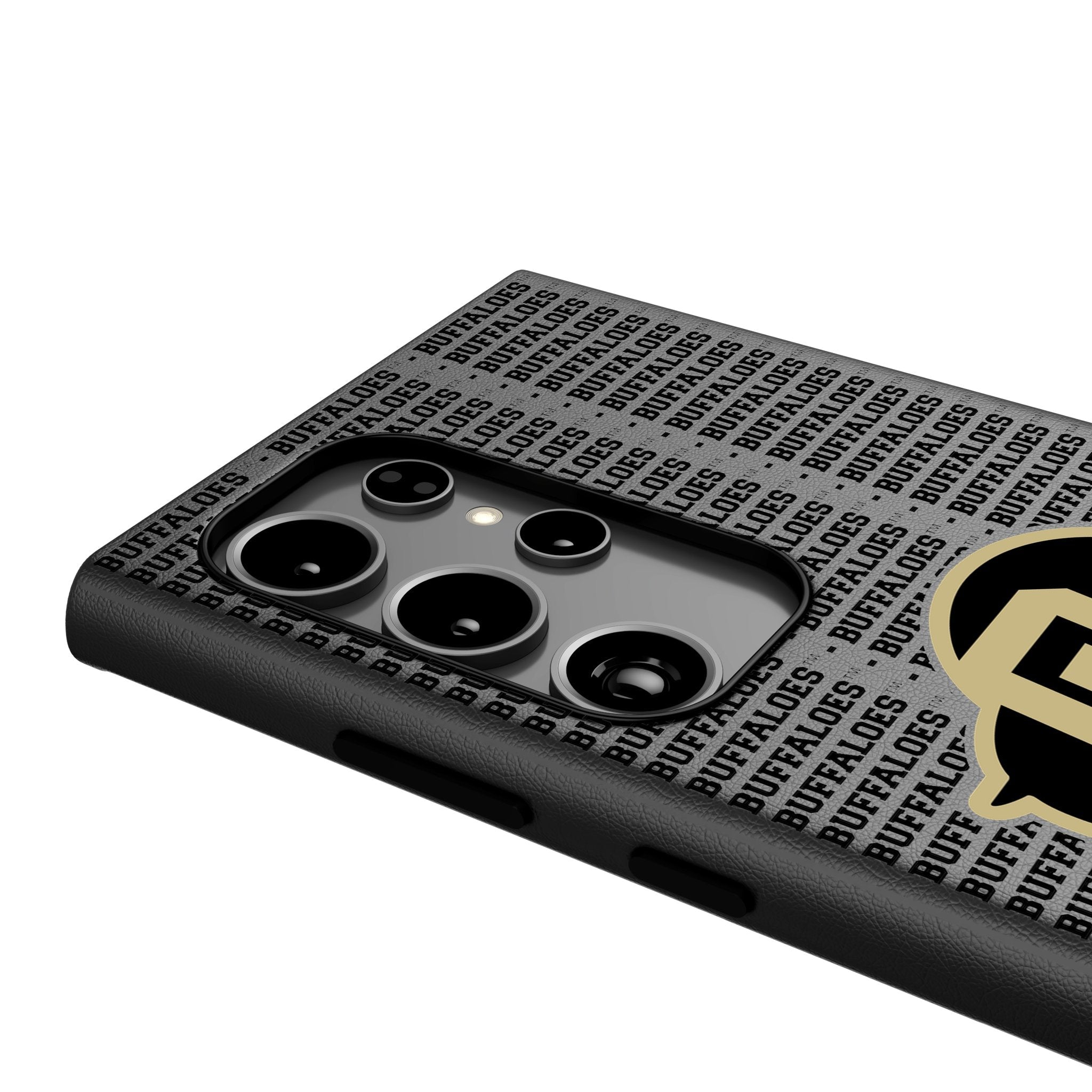 University of Colorado Buffaloes Text Backdrop MagSafe Compatible Phone Case for Samsung Galaxy 4