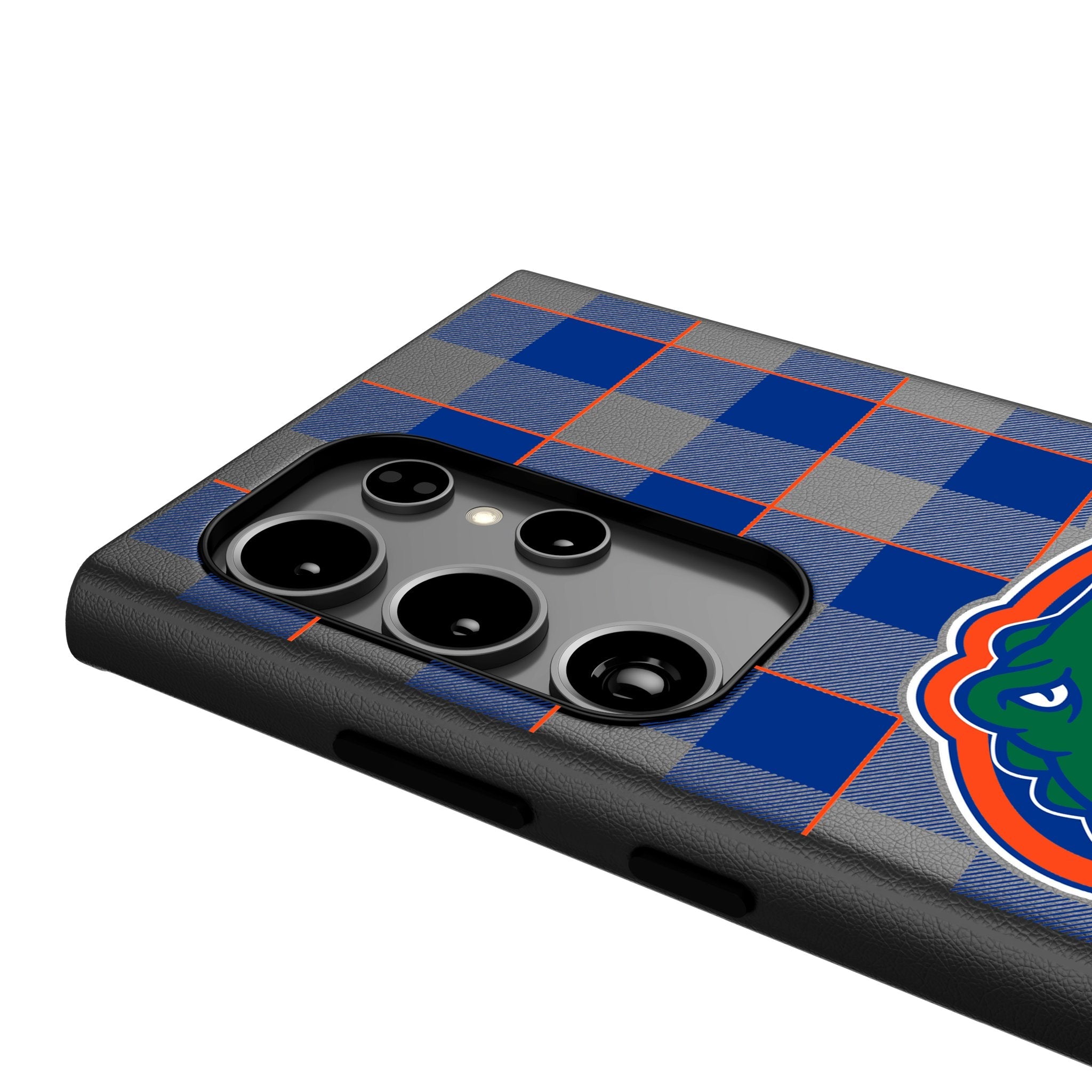 University of Florida Gators Plaid MagSafe Compatible Phone Case for Samsung Galaxy 4