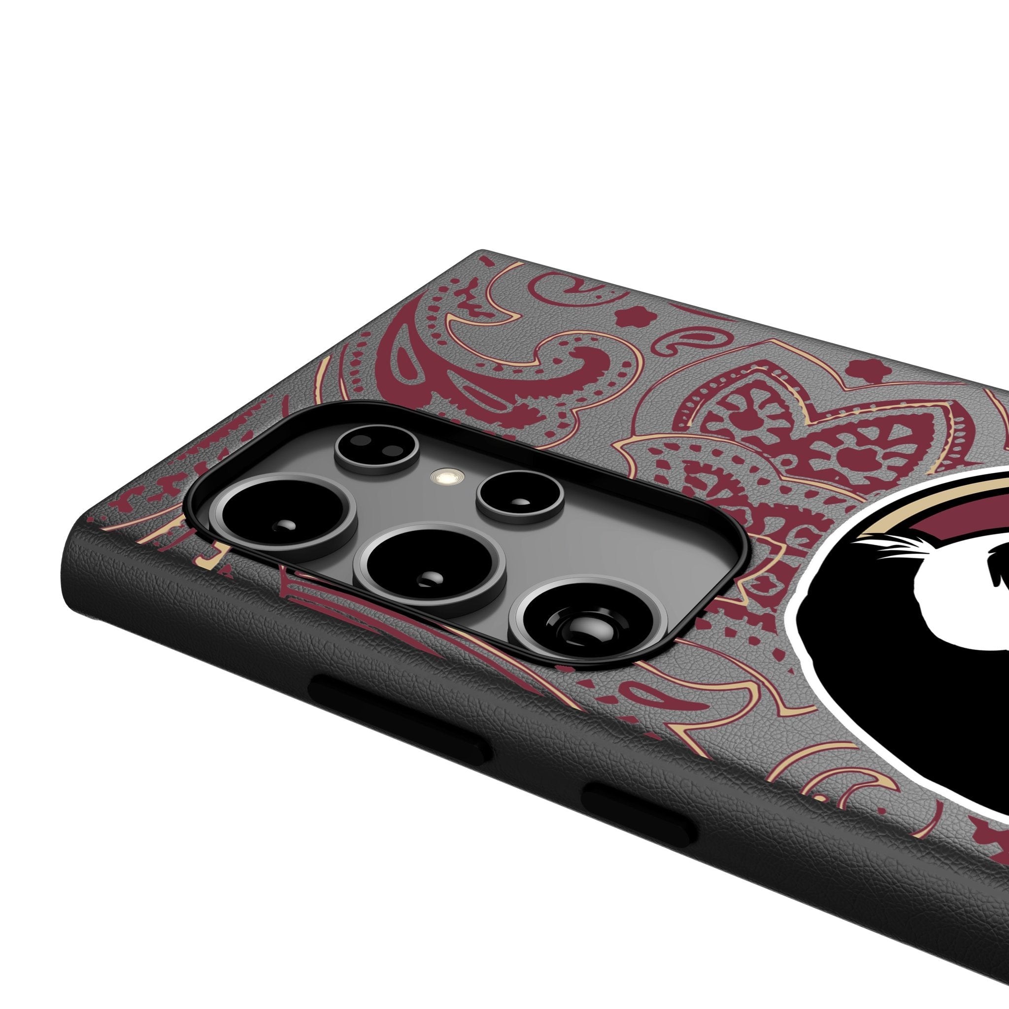 Florida State University Seminoles Paisley MagSafe Compatible Phone Case for Samsung Galaxy 4