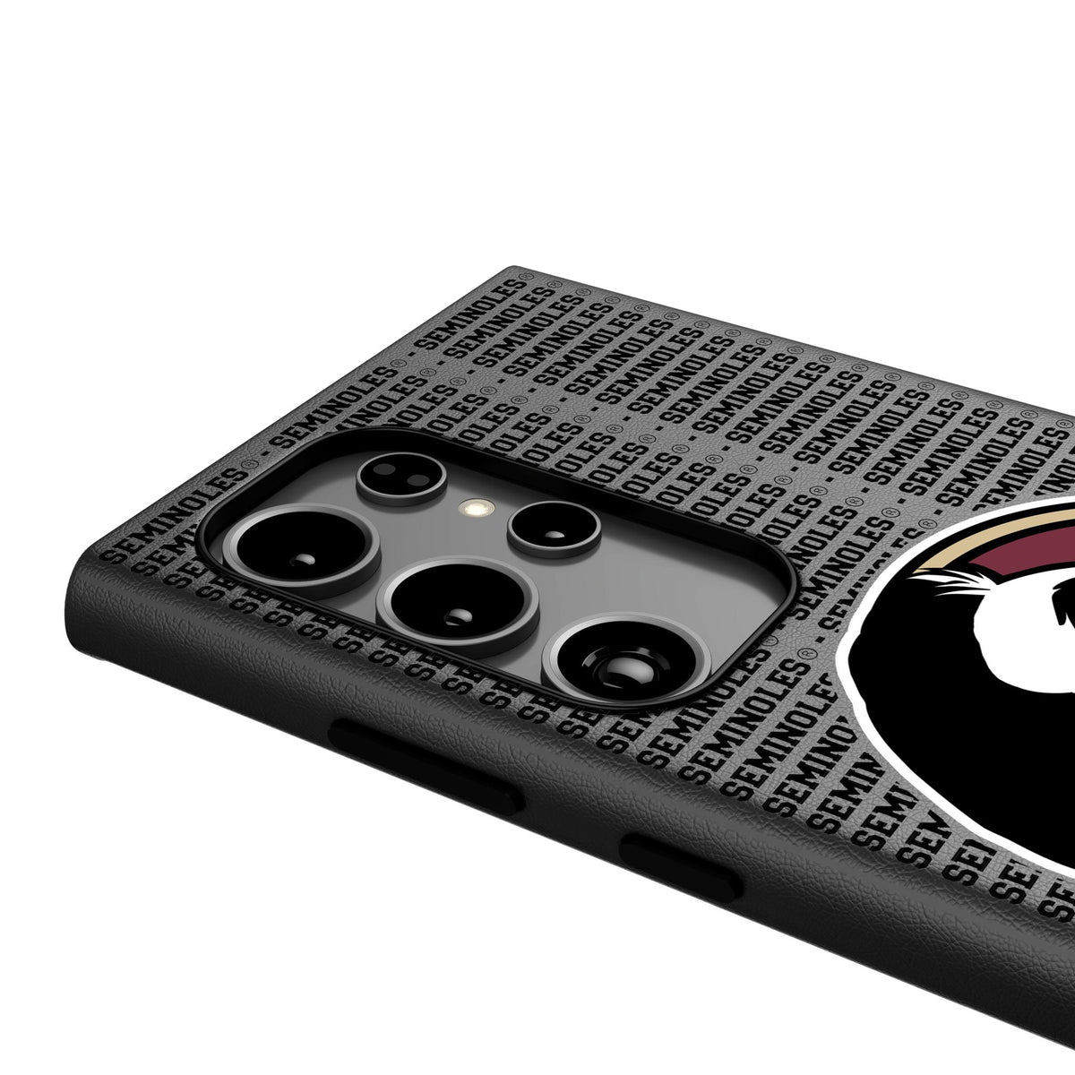 Florida State University Seminoles Text Backdrop MagSafe Compatible Phone Case for Samsung Galaxy 4