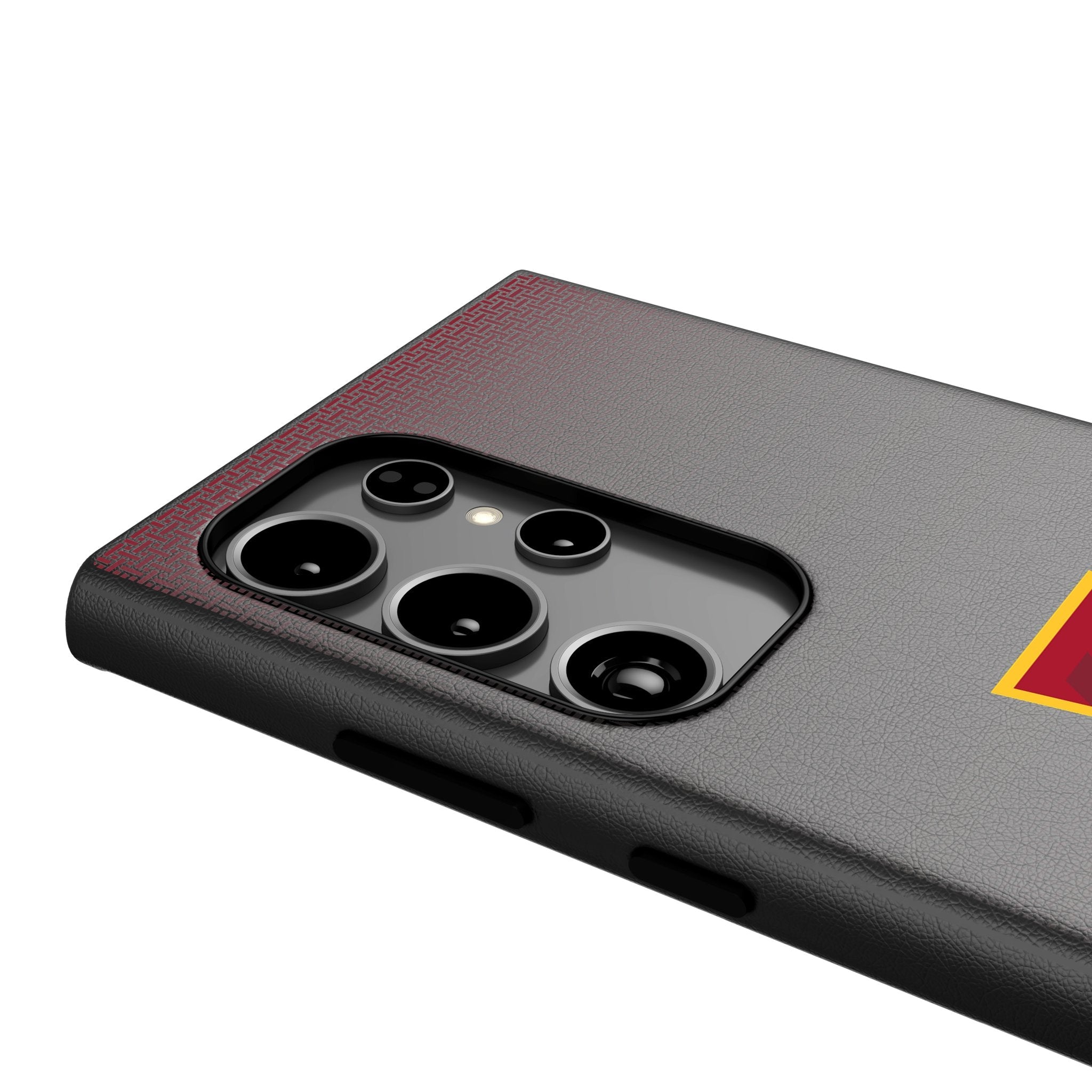 Iowa State University Cyclones Linen MagSafe Compatible Phone Case for Samsung Galaxy 4
