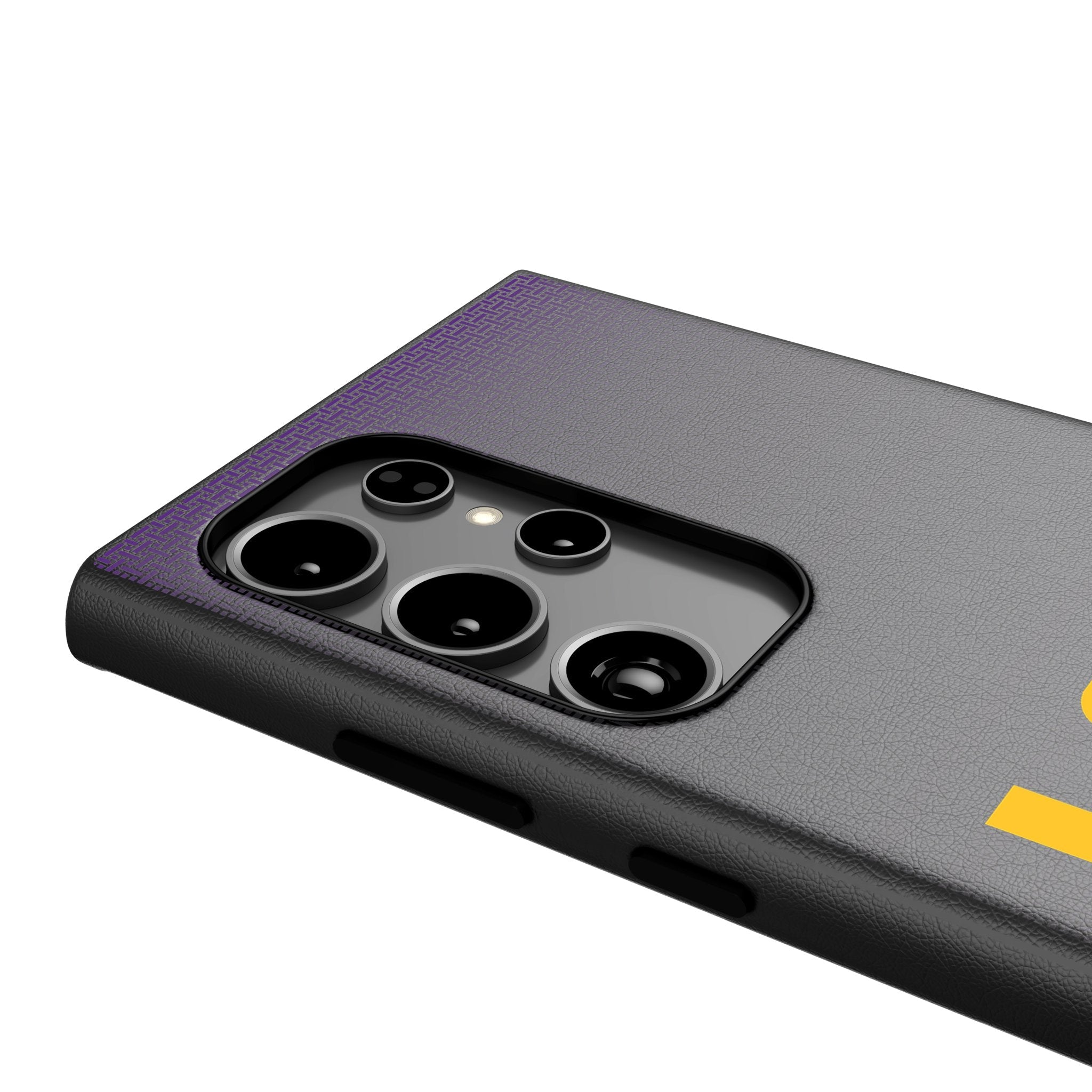 Louisiana State University Tigers Linen MagSafe Compatible Phone Case for Samsung Galaxy 4