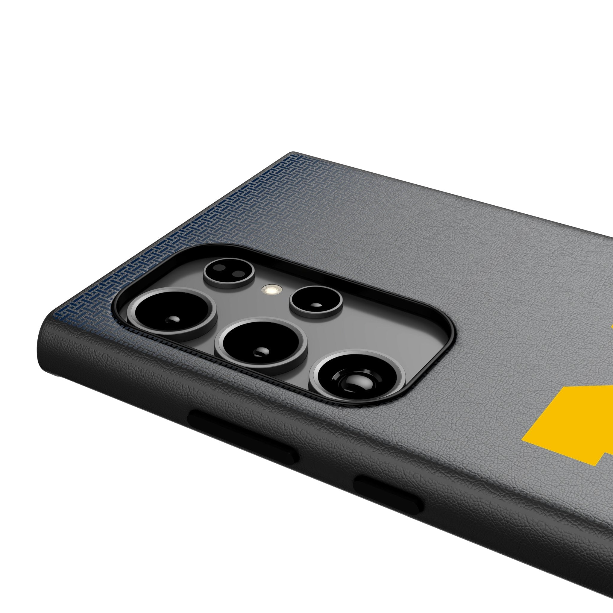 University of Michigan Wolverines Linen MagSafe Compatible Phone Case for Samsung Galaxy 4