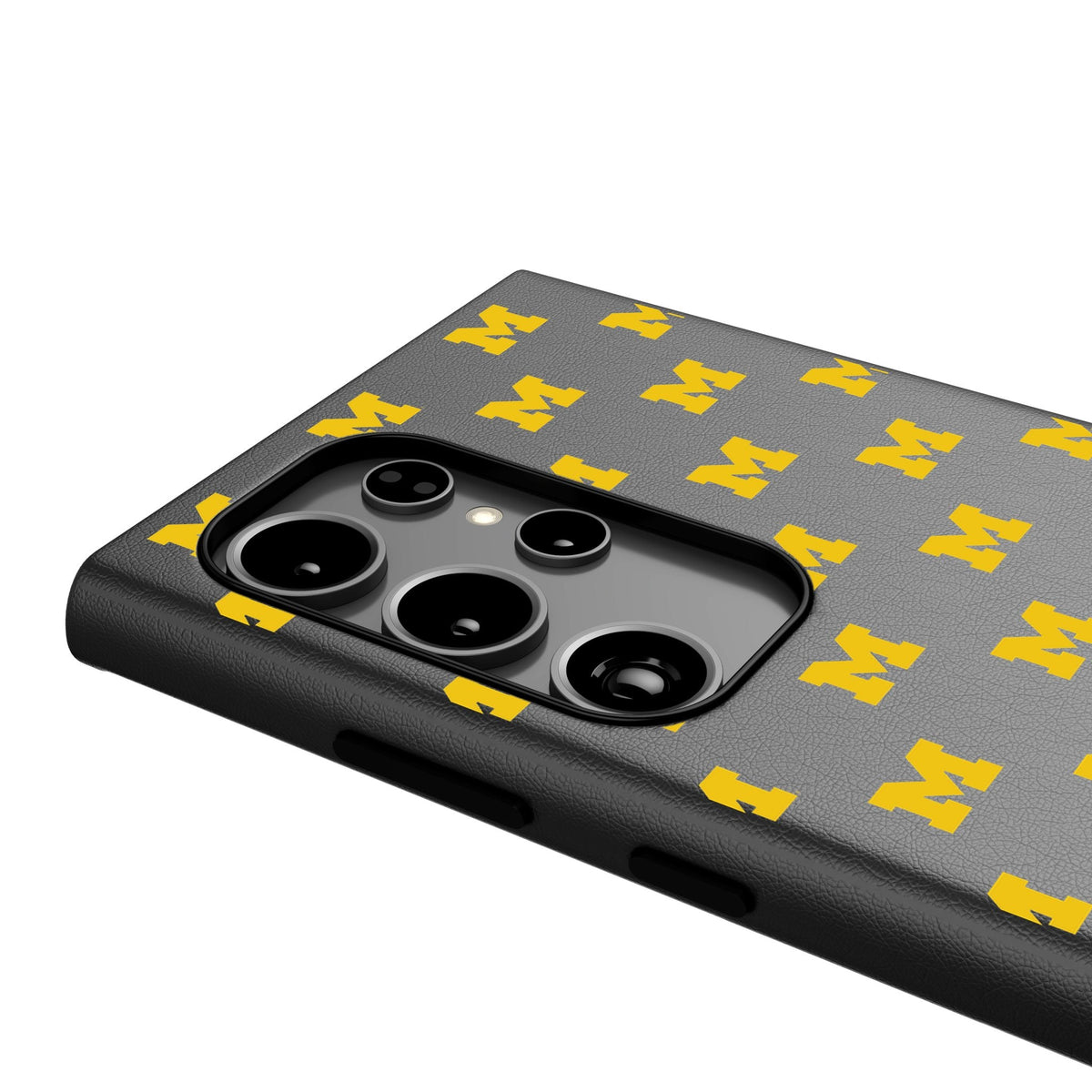 University of Michigan Wolverines Fashion Pattern MagSafe Compatible Phone Case for Samsung Galaxy 4