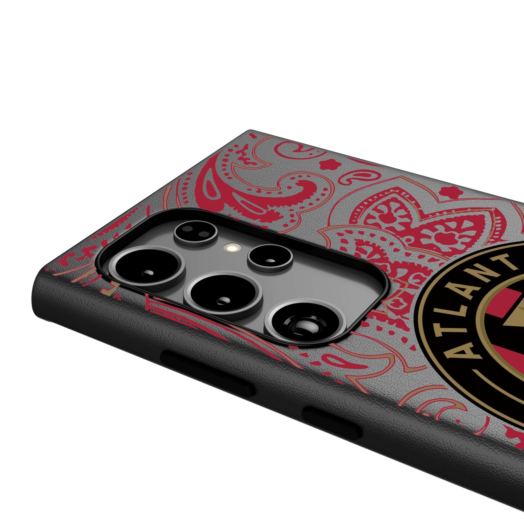 Atlanta United FC Paisley MagSafe Compatible Phone Case for Samsung Galaxy 4