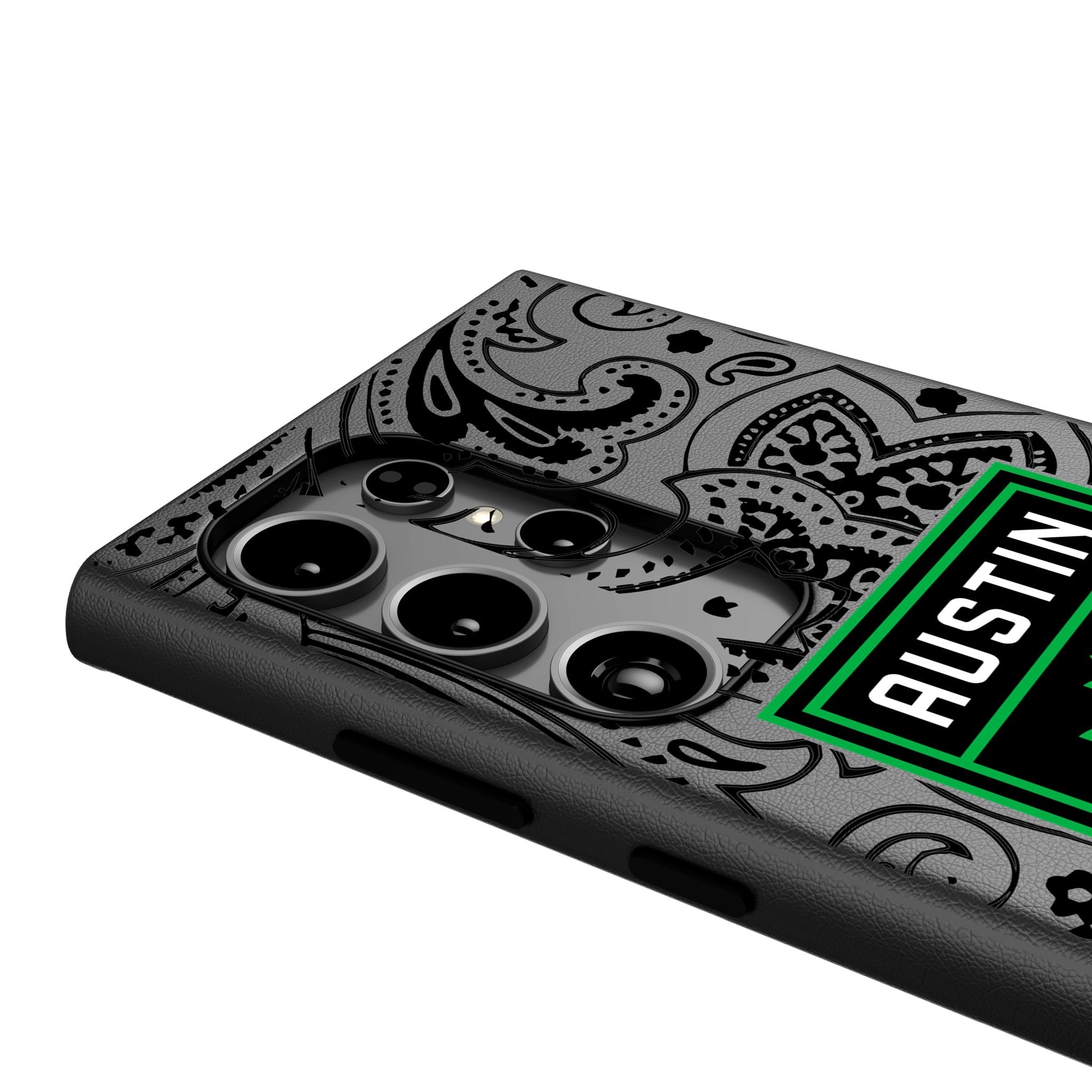 Austin FC Paisley MagSafe Compatible Phone Case for Samsung Galaxy 4