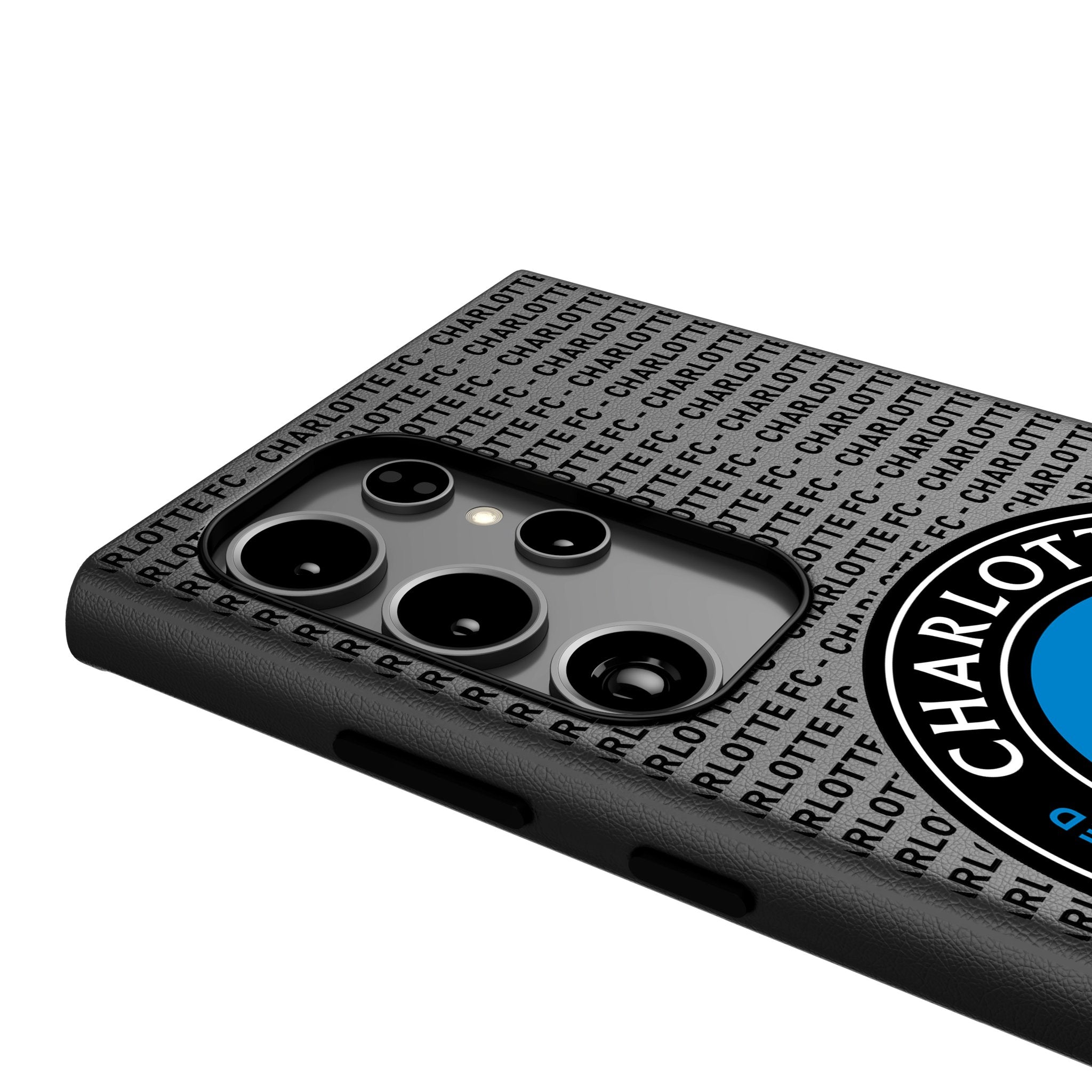 Charlotte FC Text Backdrop MagSafe Compatible Phone Case for Samsung Galaxy 4