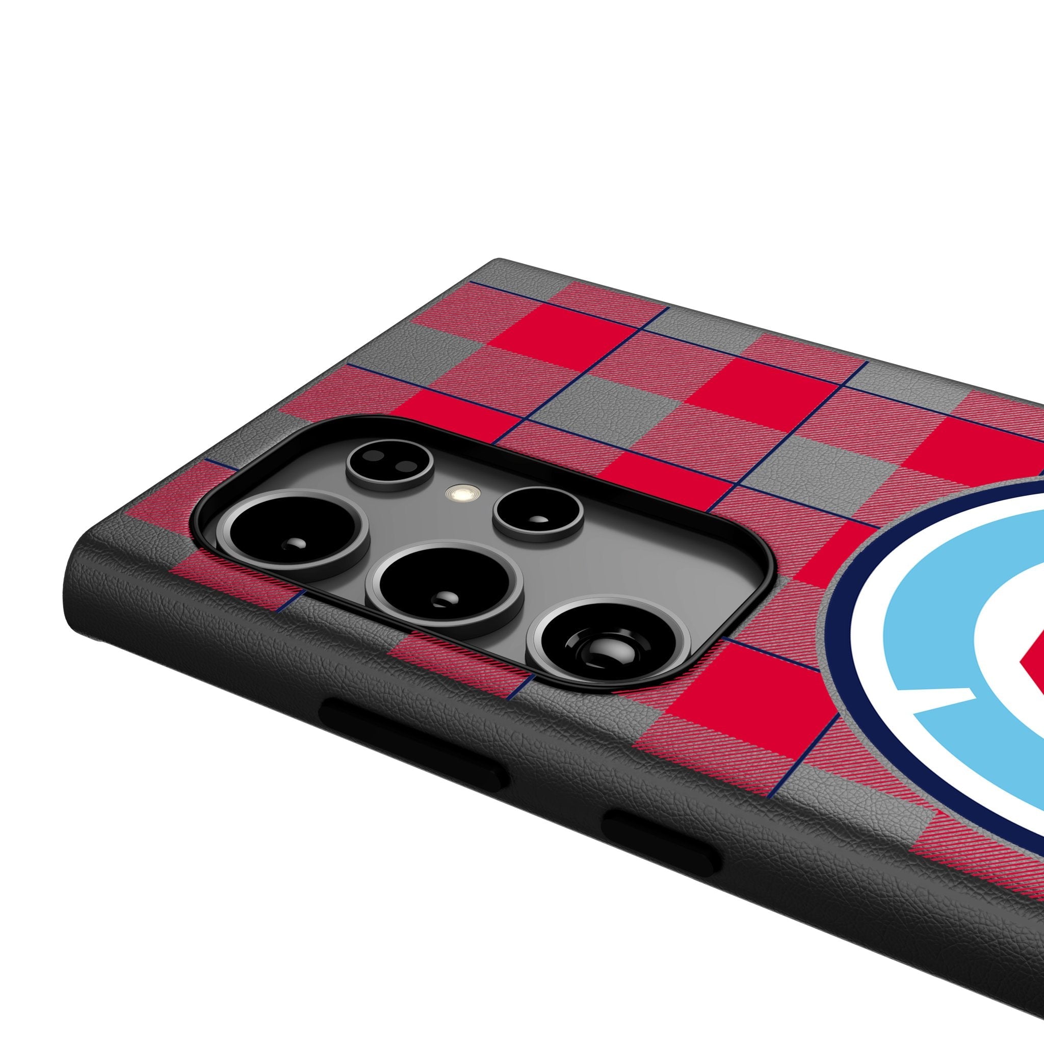 Chicago Fire Plaid MagSafe Compatible Phone Case for Samsung Galaxy 4