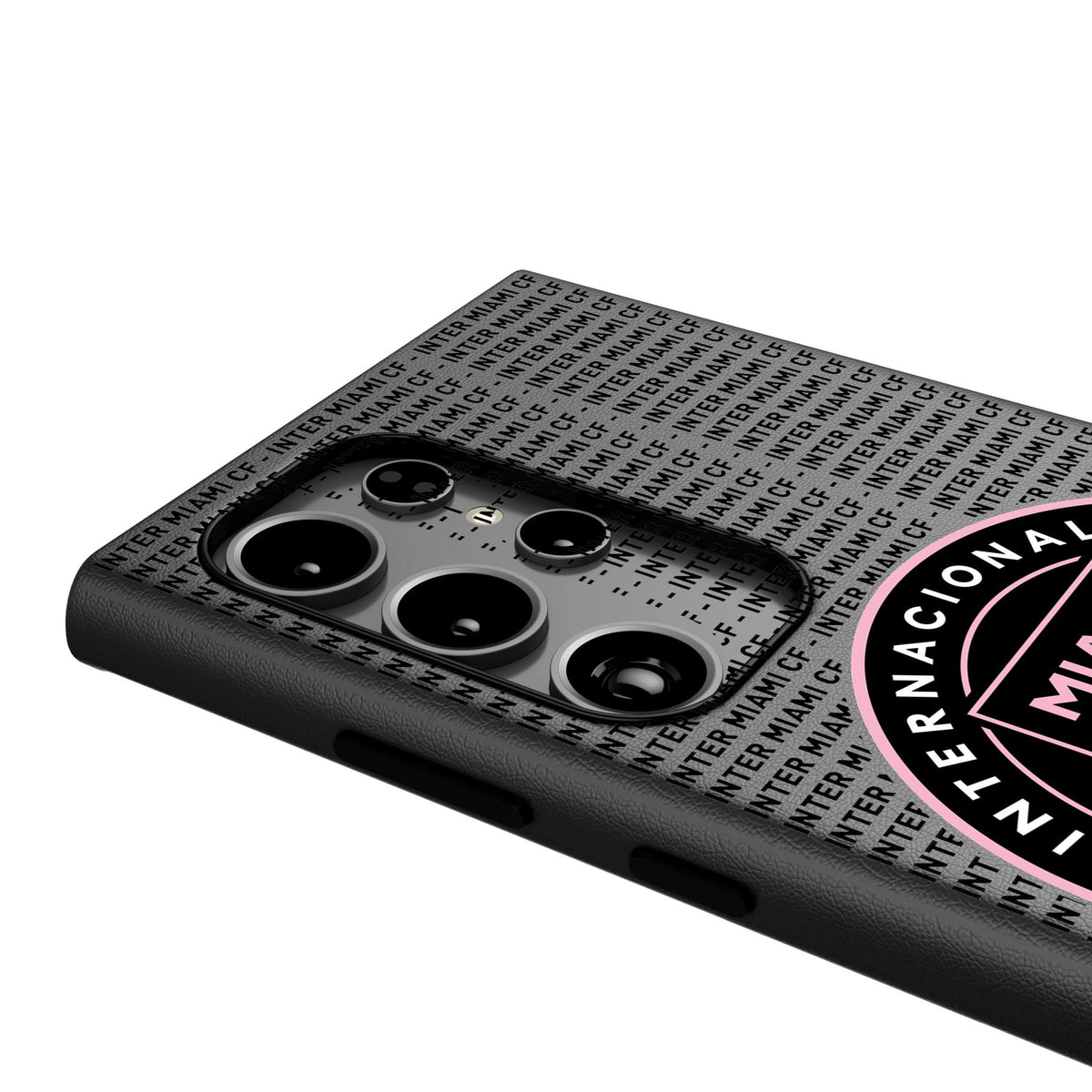 Inter Miami CF Text Backdrop MagSafe Compatible Phone Case for Samsung Galaxy 4