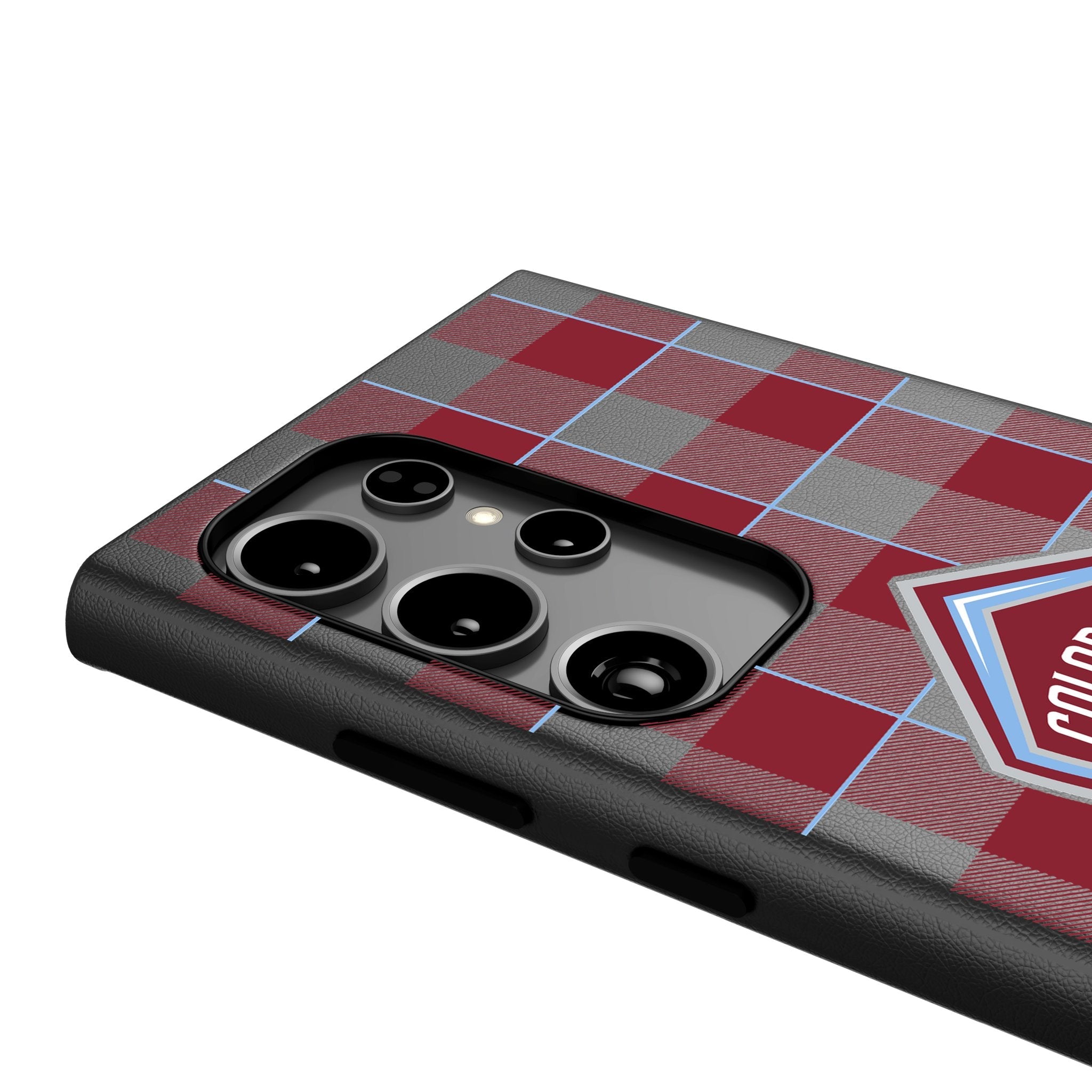 Colorado Rapids Plaid MagSafe Compatible Phone Case for Samsung Galaxy 4