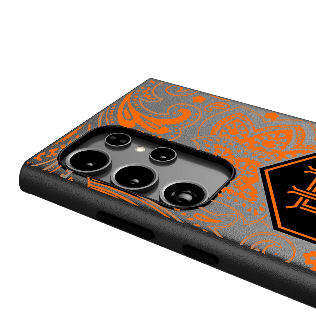 Houston Dynamo Paisley MagSafe Compatible Phone Case for Samsung Galaxy 4