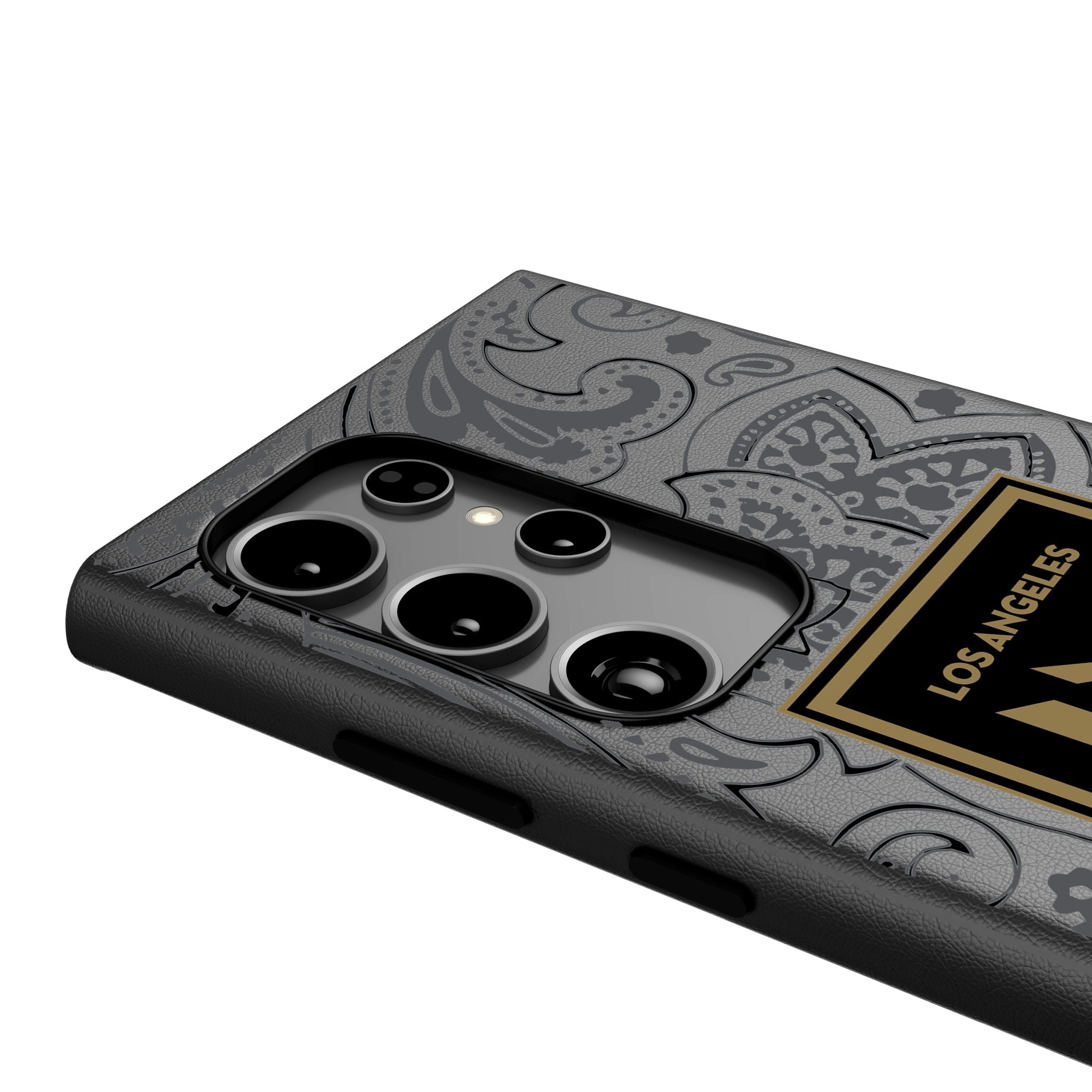 Los Angeles Football Club Paisley MagSafe Compatible Phone Case for Samsung Galaxy 4