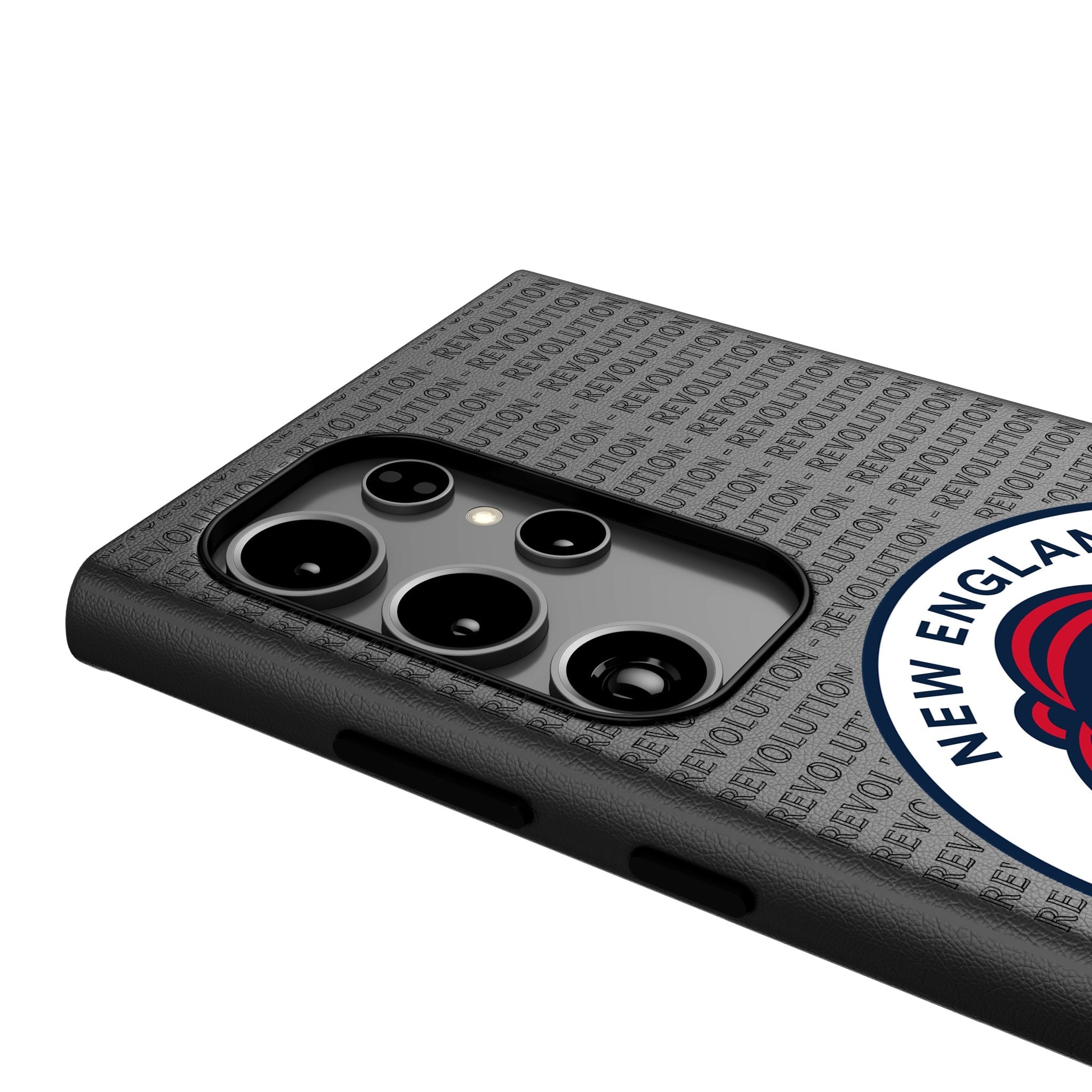 New England Revolution Text Backdrop MagSafe Compatible Phone Case for Samsung Galaxy 4
