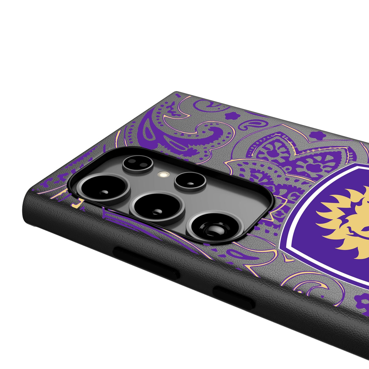 Orlando City Soccer Club Paisley MagSafe Compatible Phone Case for Samsung Galaxy 4