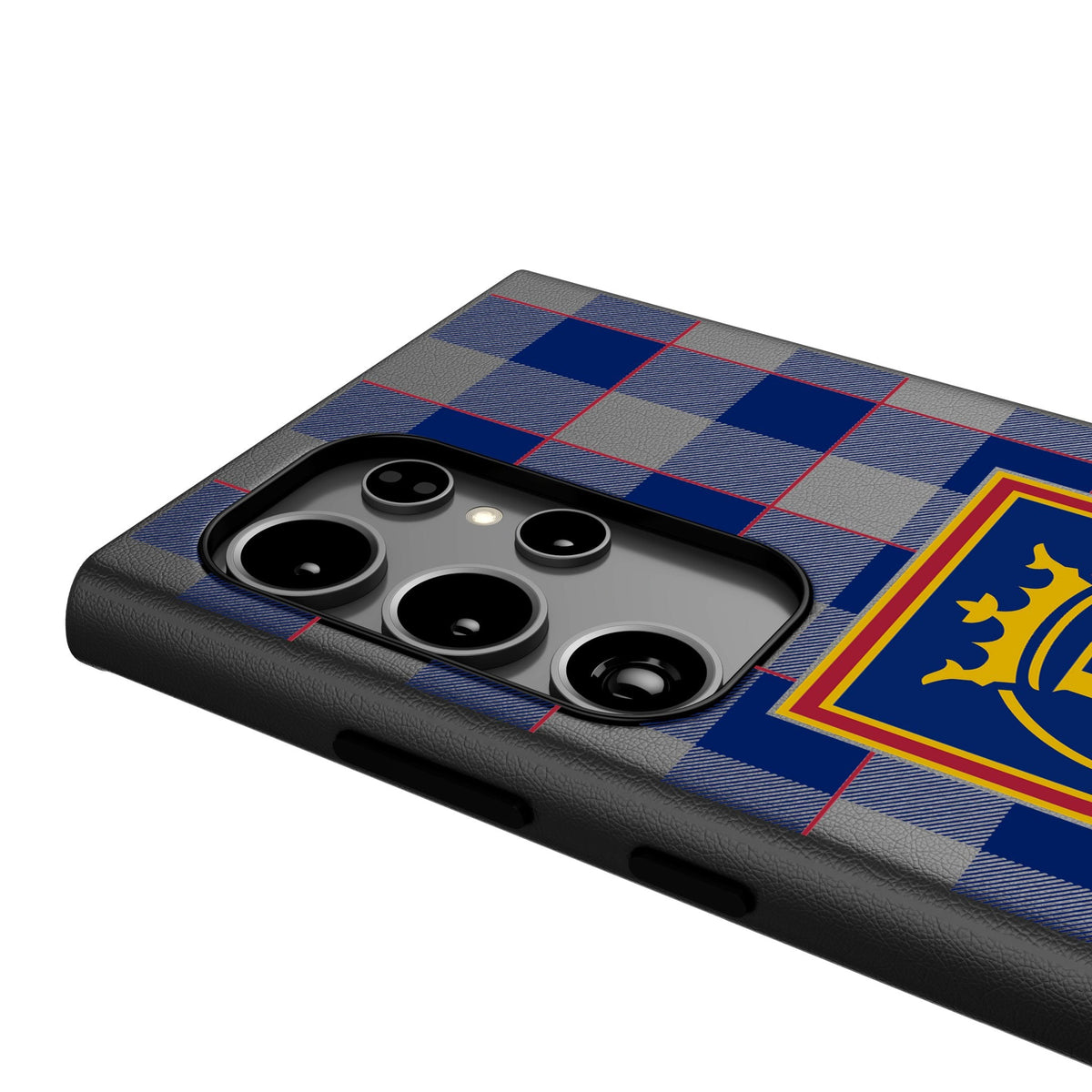 Real Salt Lake Plaid MagSafe Compatible Phone Case for Samsung Galaxy 4