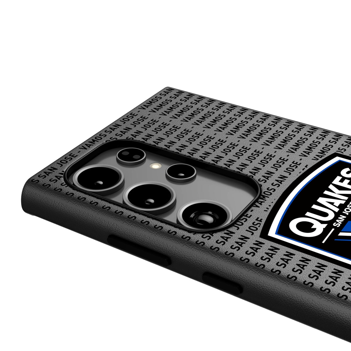 San Jose Earthquakes Text Backdrop MagSafe Compatible Phone Case for Samsung Galaxy 4
