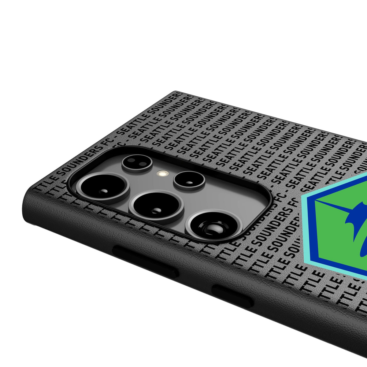 Seattle Sounders FC Text Backdrop MagSafe Compatible Phone Case for Samsung Galaxy 4