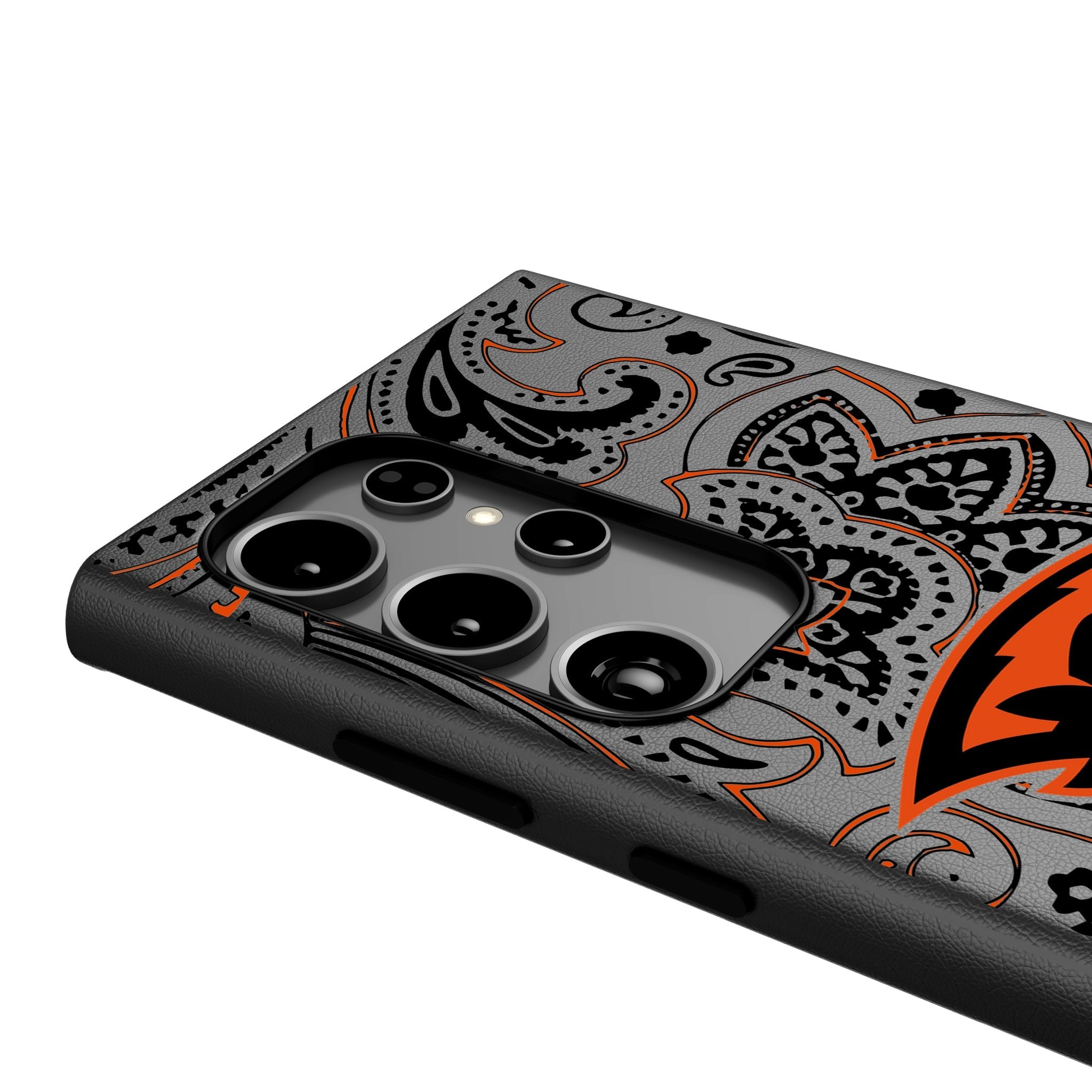Oregon State University Beavers Paisley MagSafe Compatible Phone Case for Samsung Galaxy 4