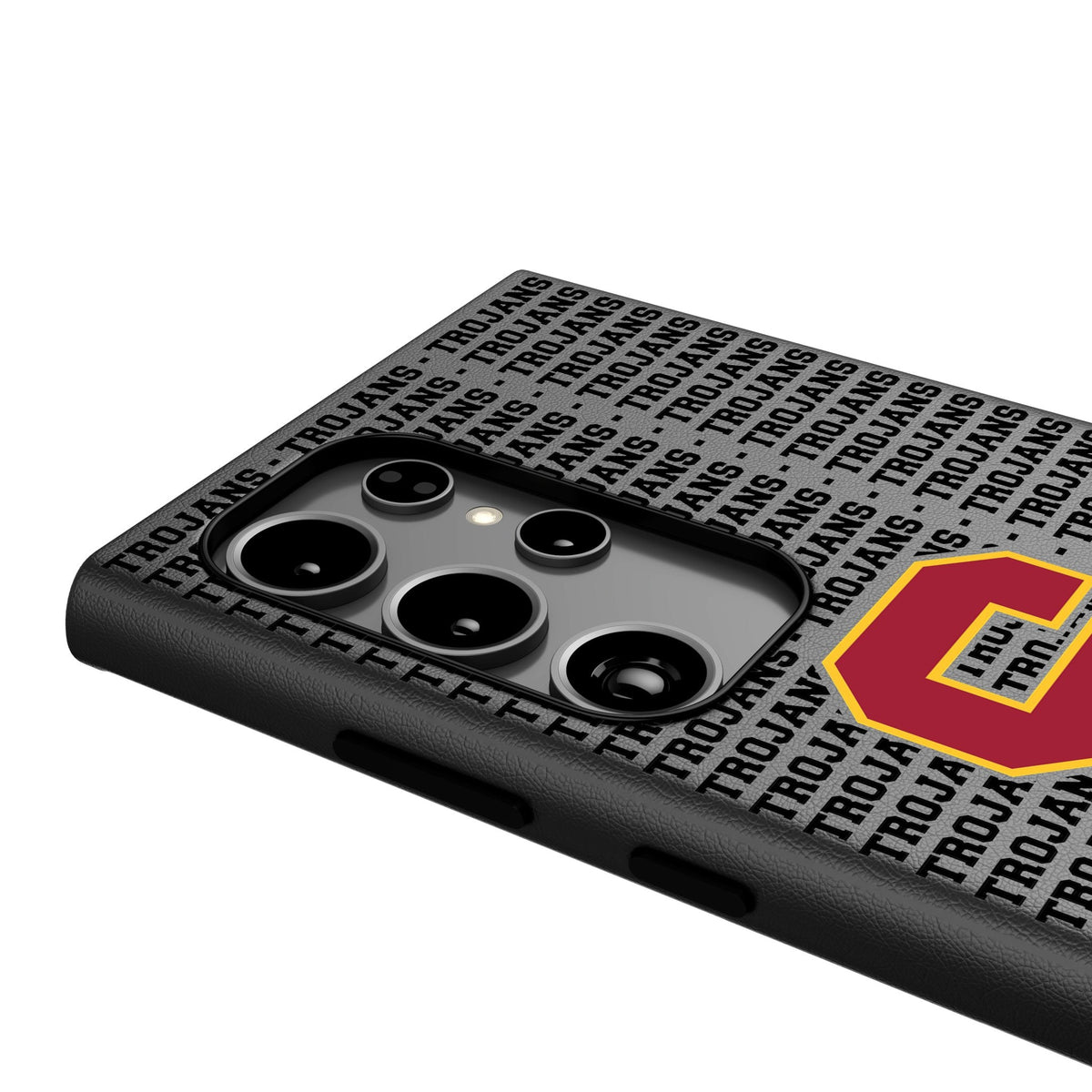 University of Southern California Trojans Text Backdrop MagSafe Compatible Phone Case for Samsung Galaxy 4