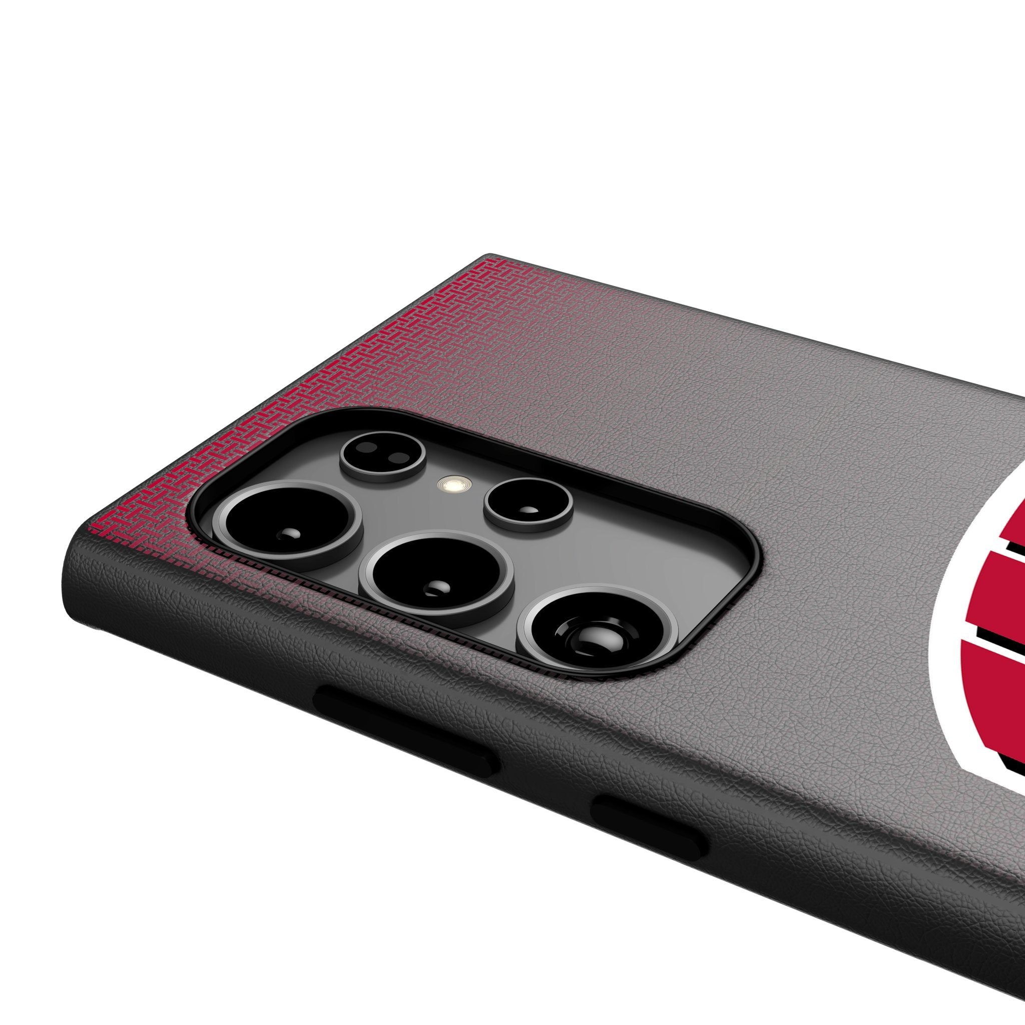 University of Wisconsin Badgers Linen MagSafe Compatible Phone Case for Samsung Galaxy 4