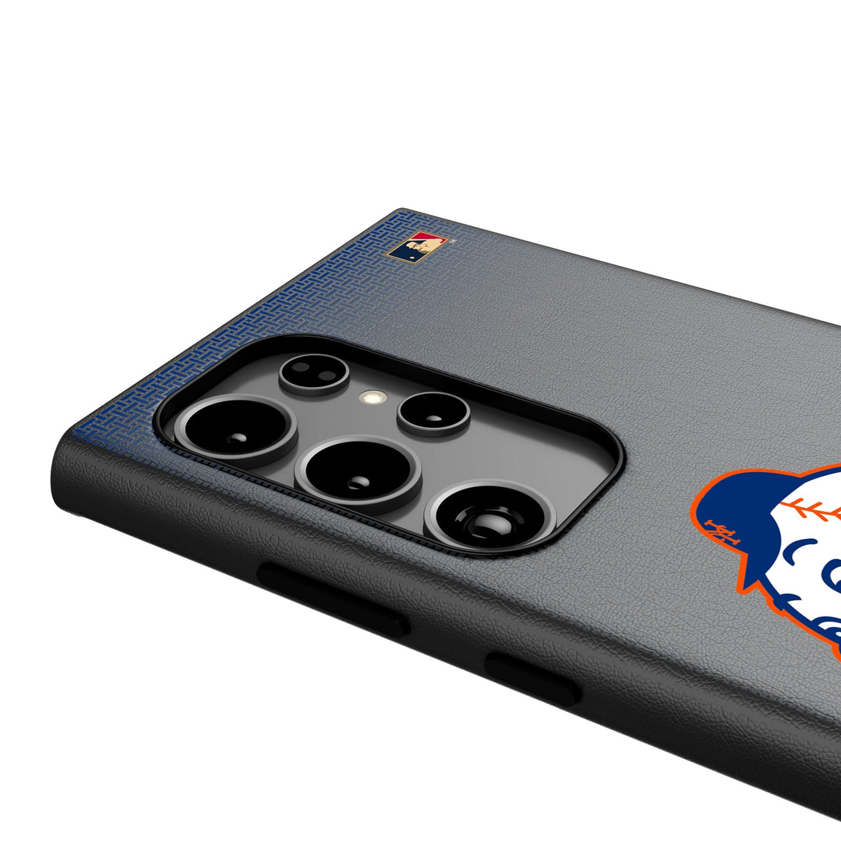 New York Mets 2014 - Cooperstown Collection Linen MagSafe Compatible Phone Case for Samsung Galaxy 3