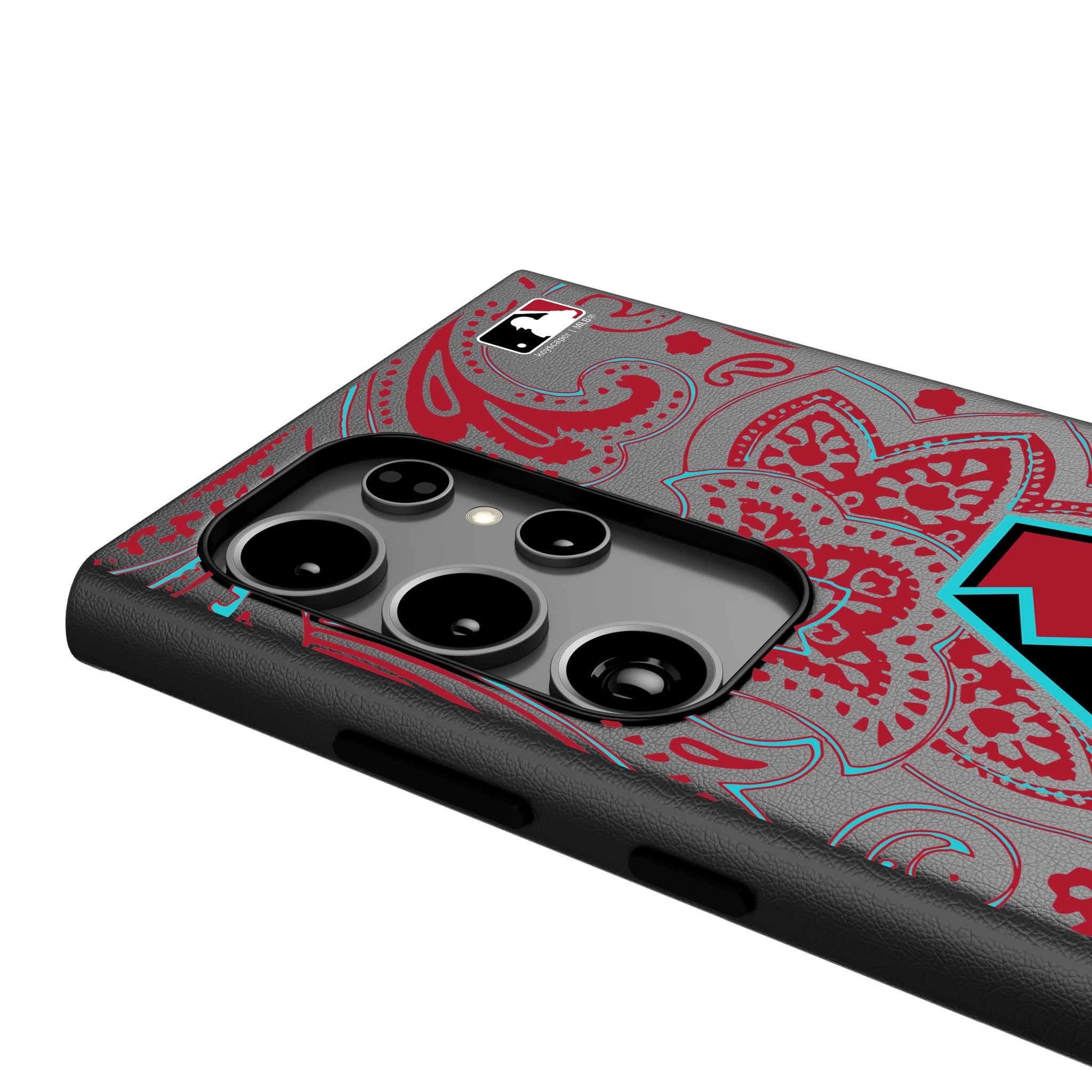 Arizona Diamondbacks Paisley MagSafe Compatible Phone Case for Samsung Galaxy 4