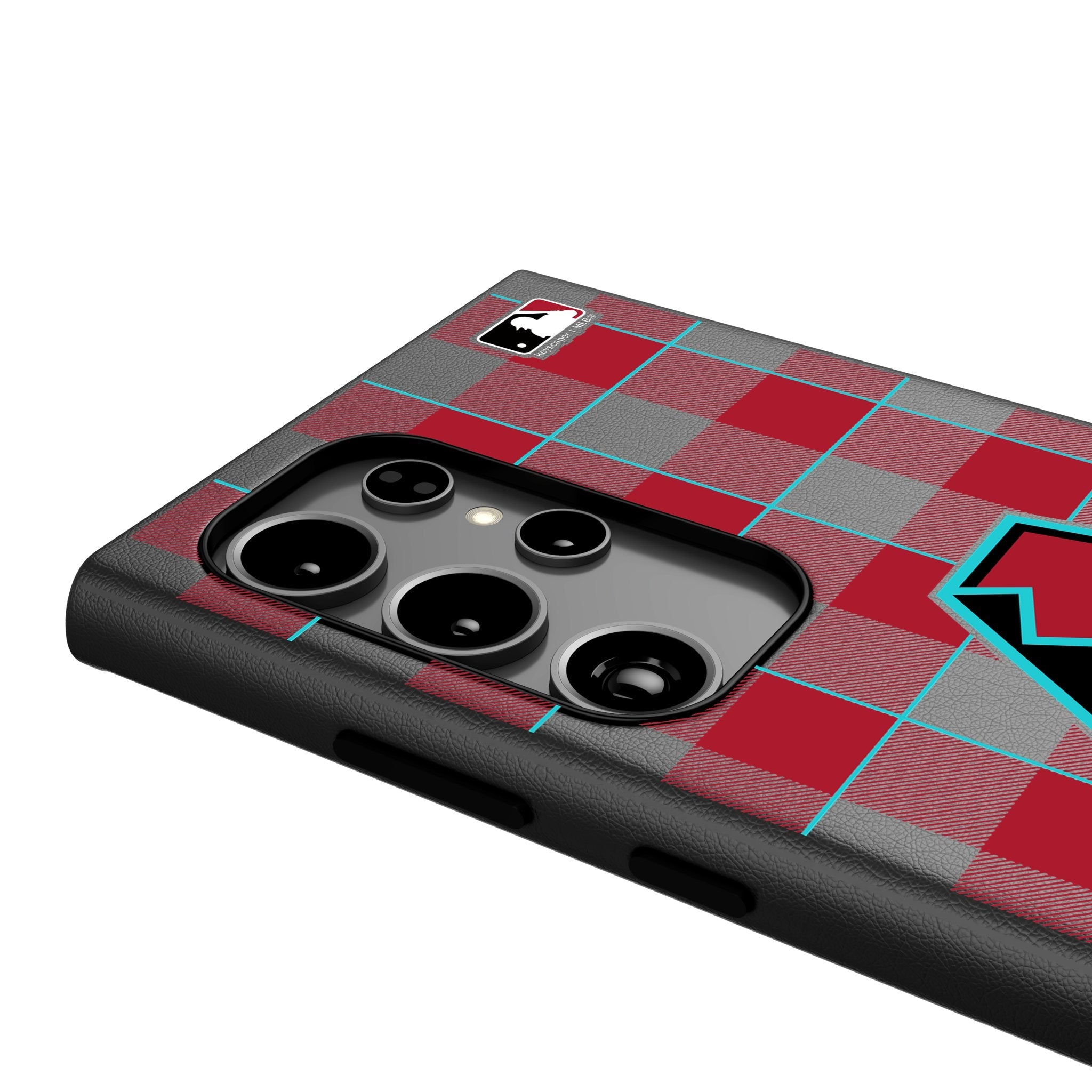 Arizona Diamondbacks Plaid MagSafe Compatible Phone Case for Samsung Galaxy 4