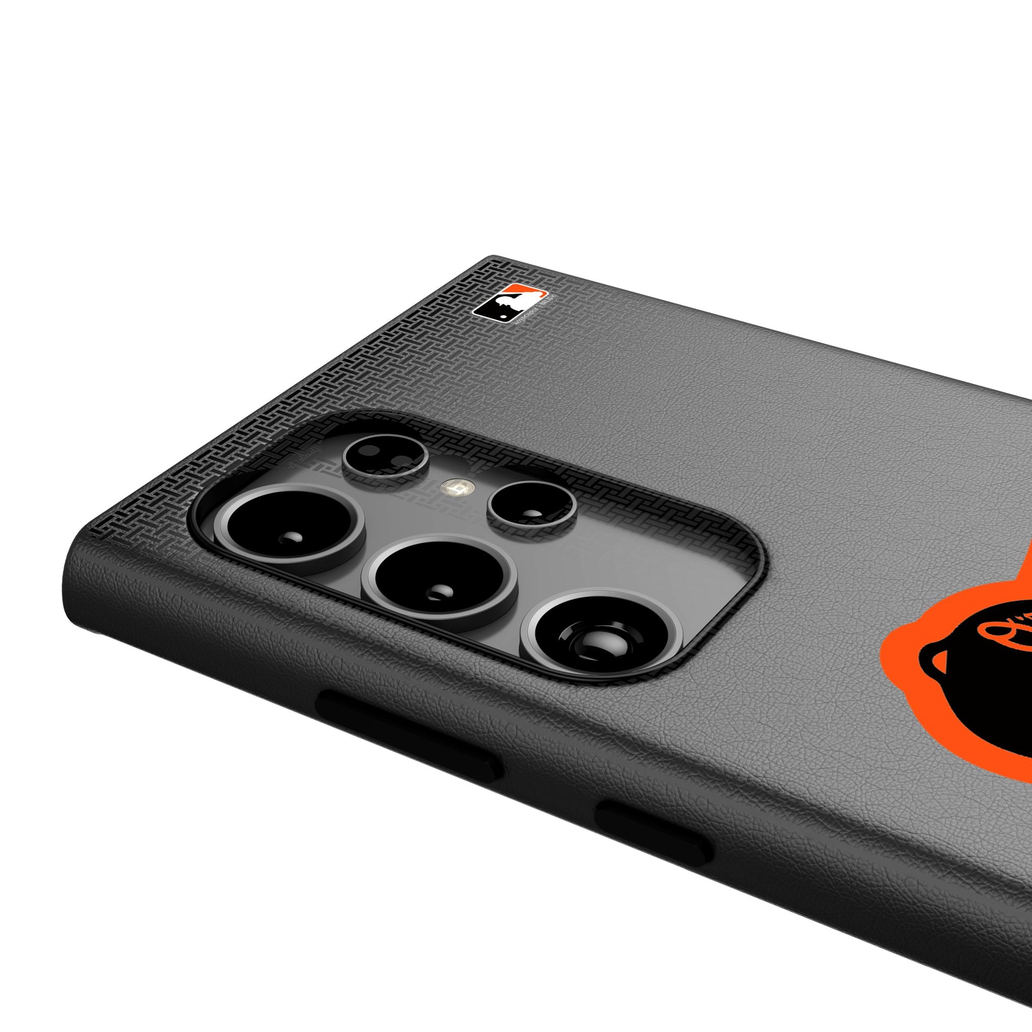 Baltimore Orioles Linen MagSafe Compatible Phone Case for Samsung Galaxy 4