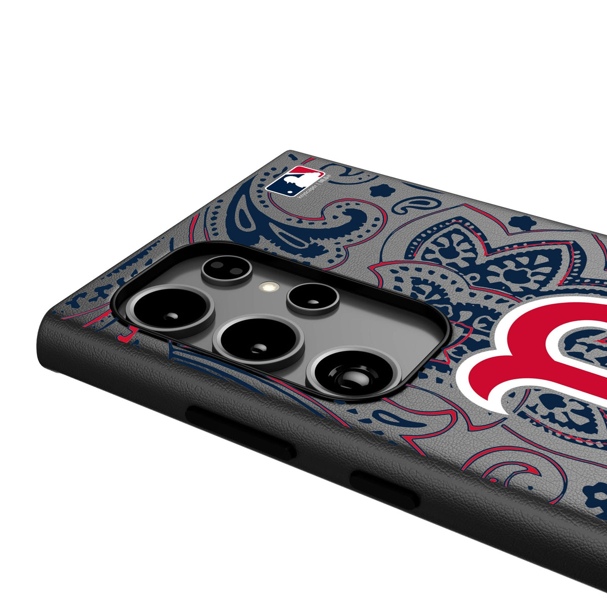 Boston Red Sox Paisley MagSafe Compatible Phone Case for Samsung Galaxy 4