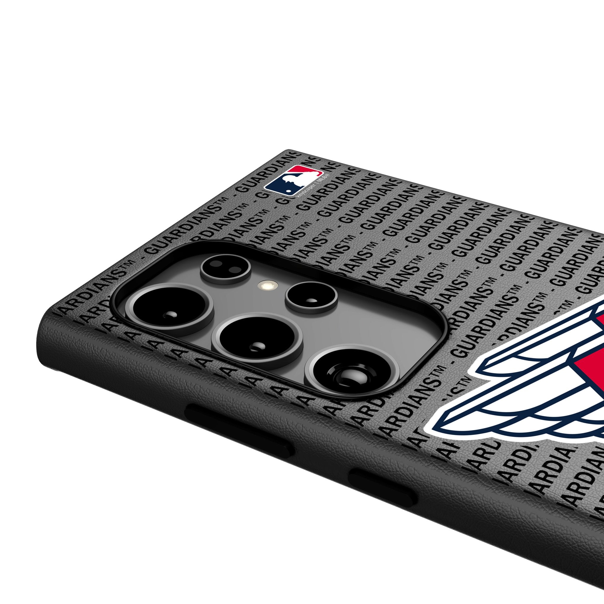 Cleveland Guardians Text Backdrop MagSafe Compatible Phone Case for Samsung Galaxy 4