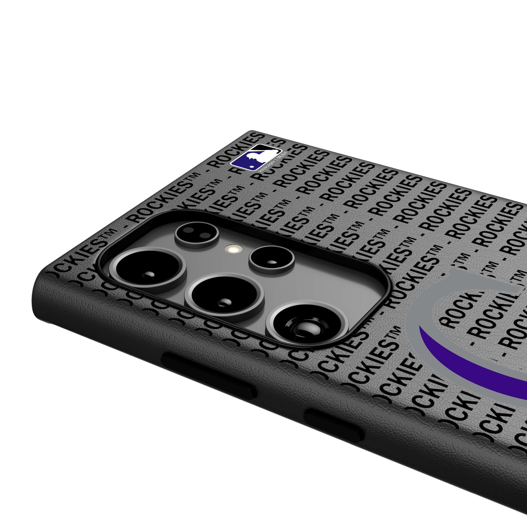 Colorado Rockies Text Backdrop MagSafe Compatible Phone Case for Samsung Galaxy 4