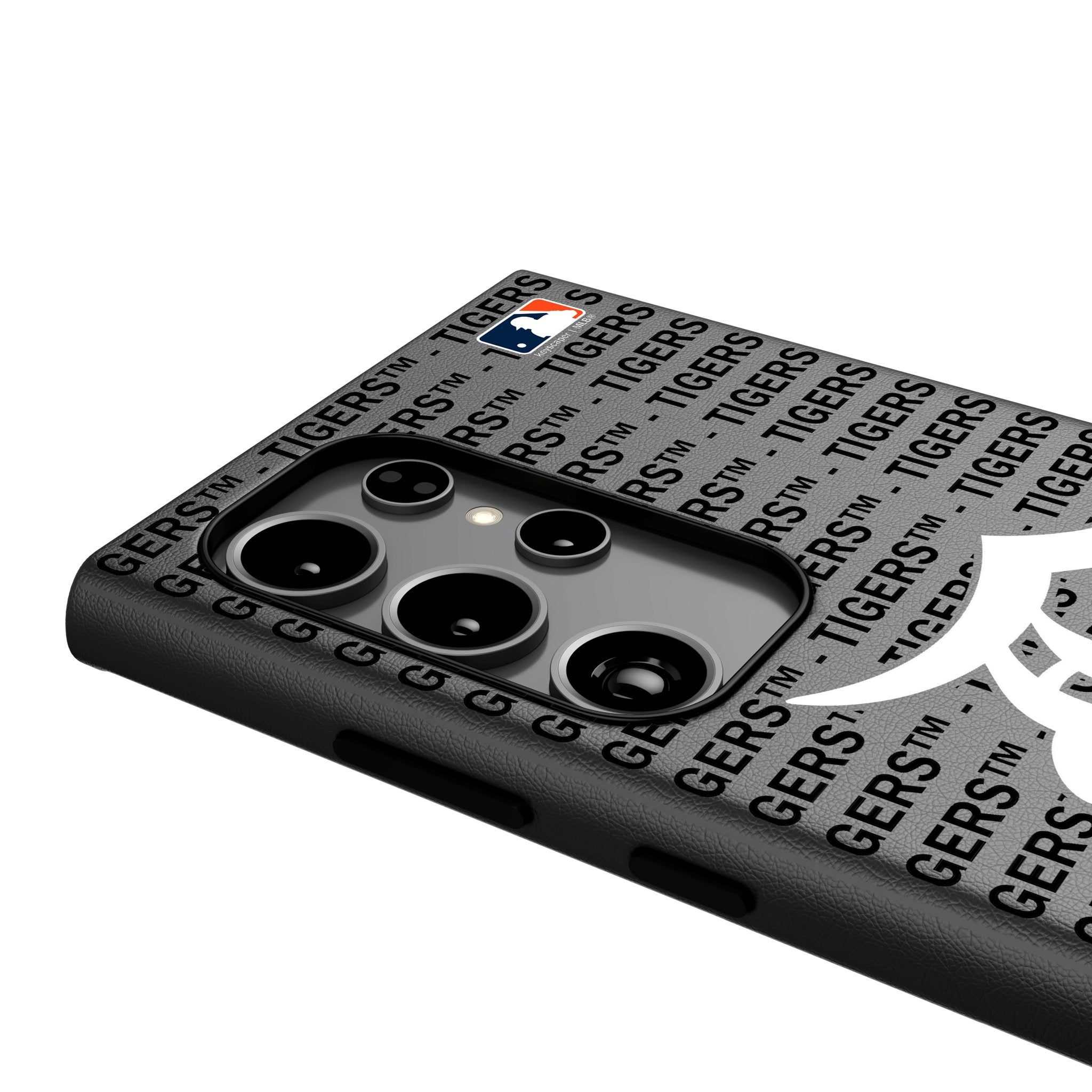 Detroit Tigers Text Backdrop MagSafe Compatible Phone Case for Samsung Galaxy 4