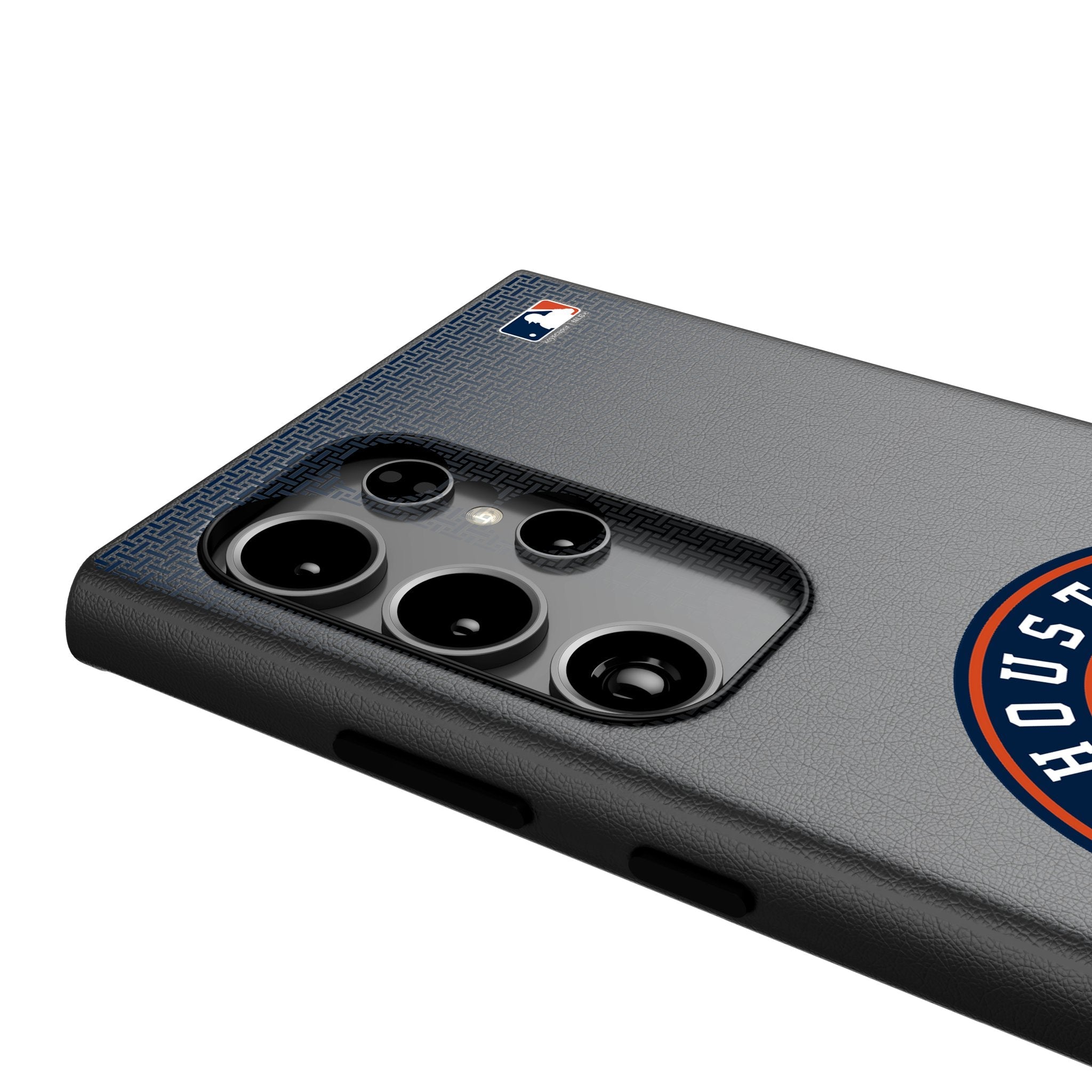 Houston Astros Linen MagSafe Compatible Phone Case for Samsung Galaxy 4