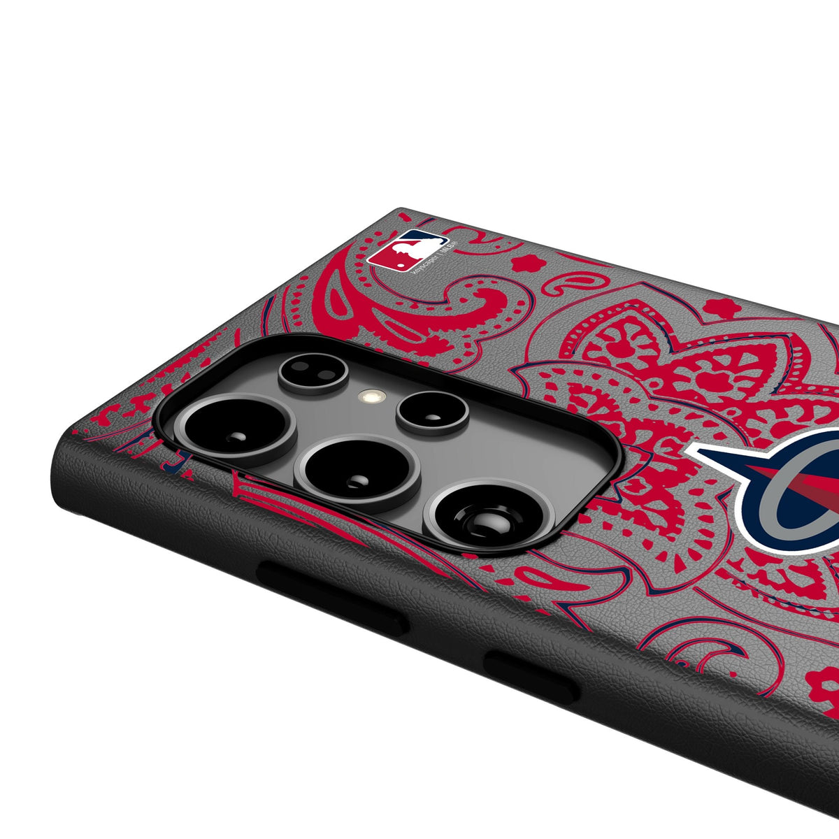 Los Angeles Angels Paisley MagSafe Compatible Phone Case for Samsung Galaxy 4