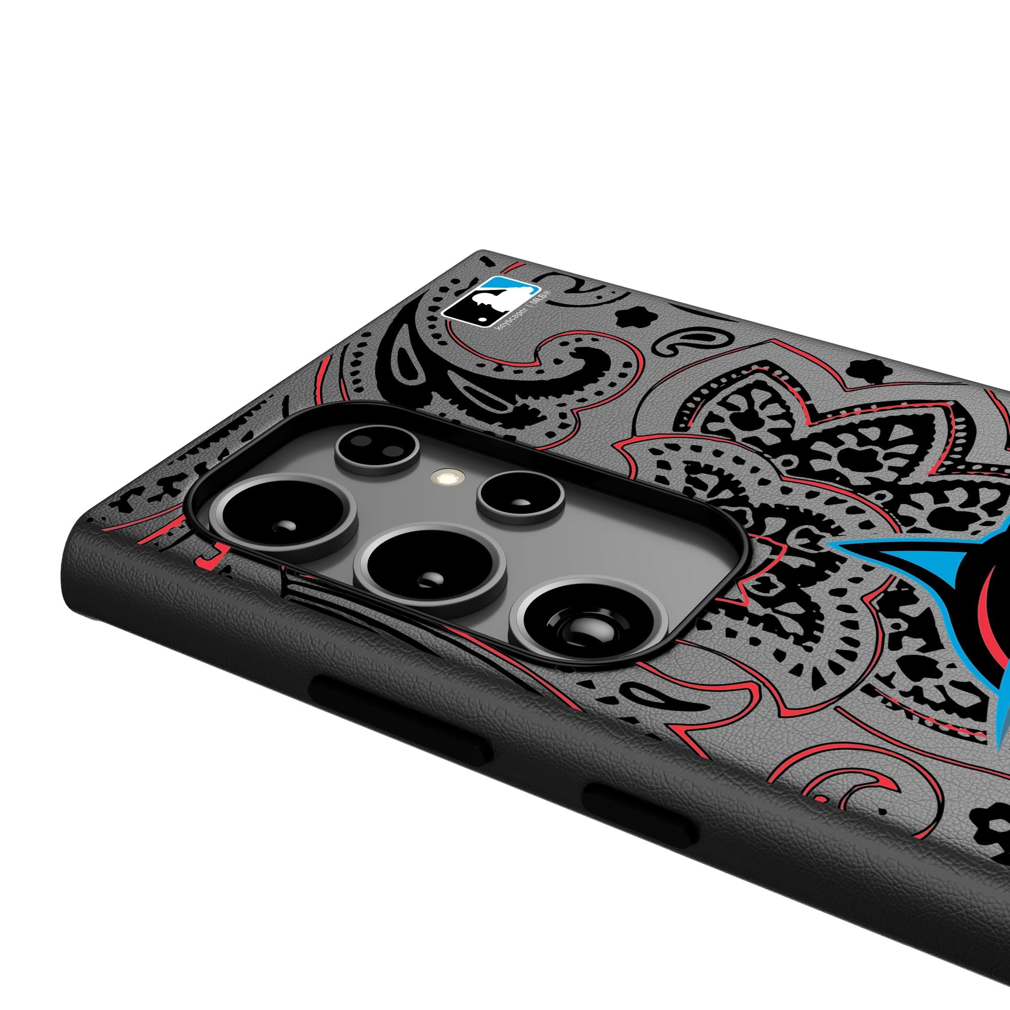 Miami Marlins Paisley MagSafe Compatible Phone Case for Samsung Galaxy 4