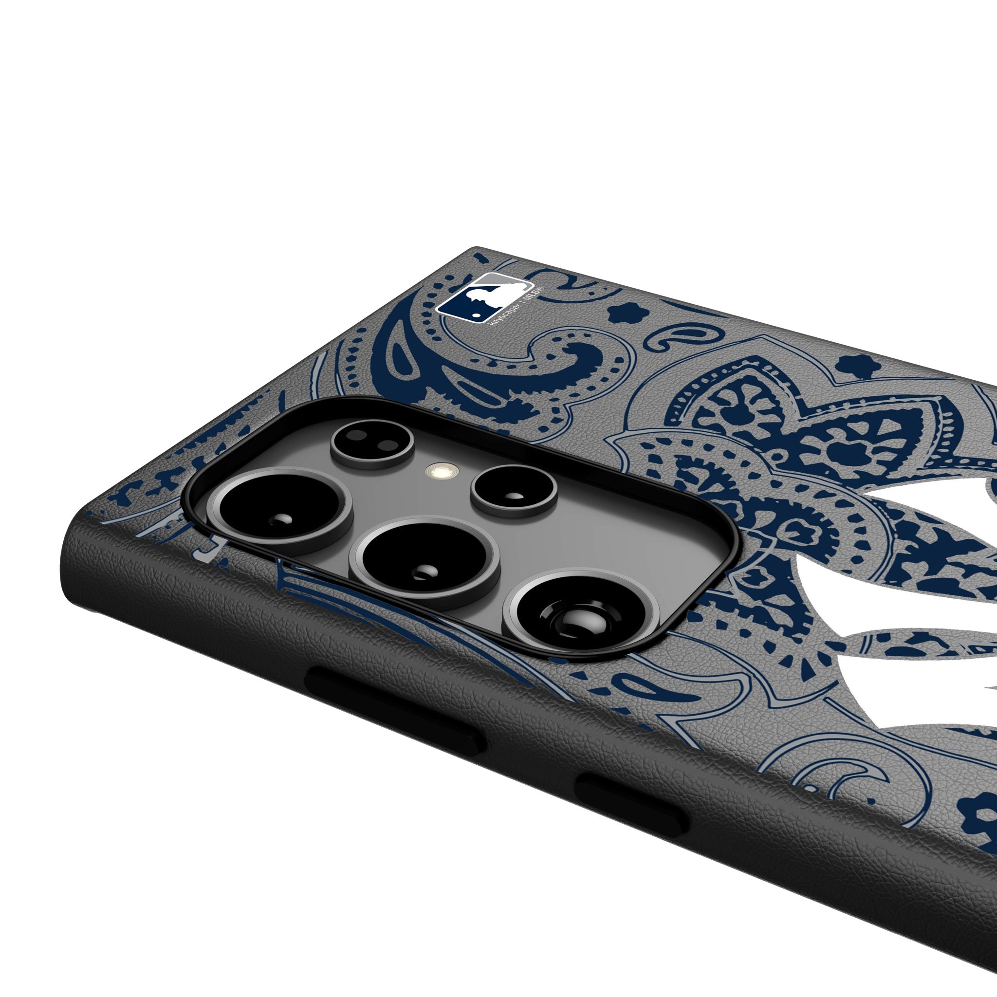 New York Yankees Paisley MagSafe Compatible Phone Case for Samsung Galaxy 4