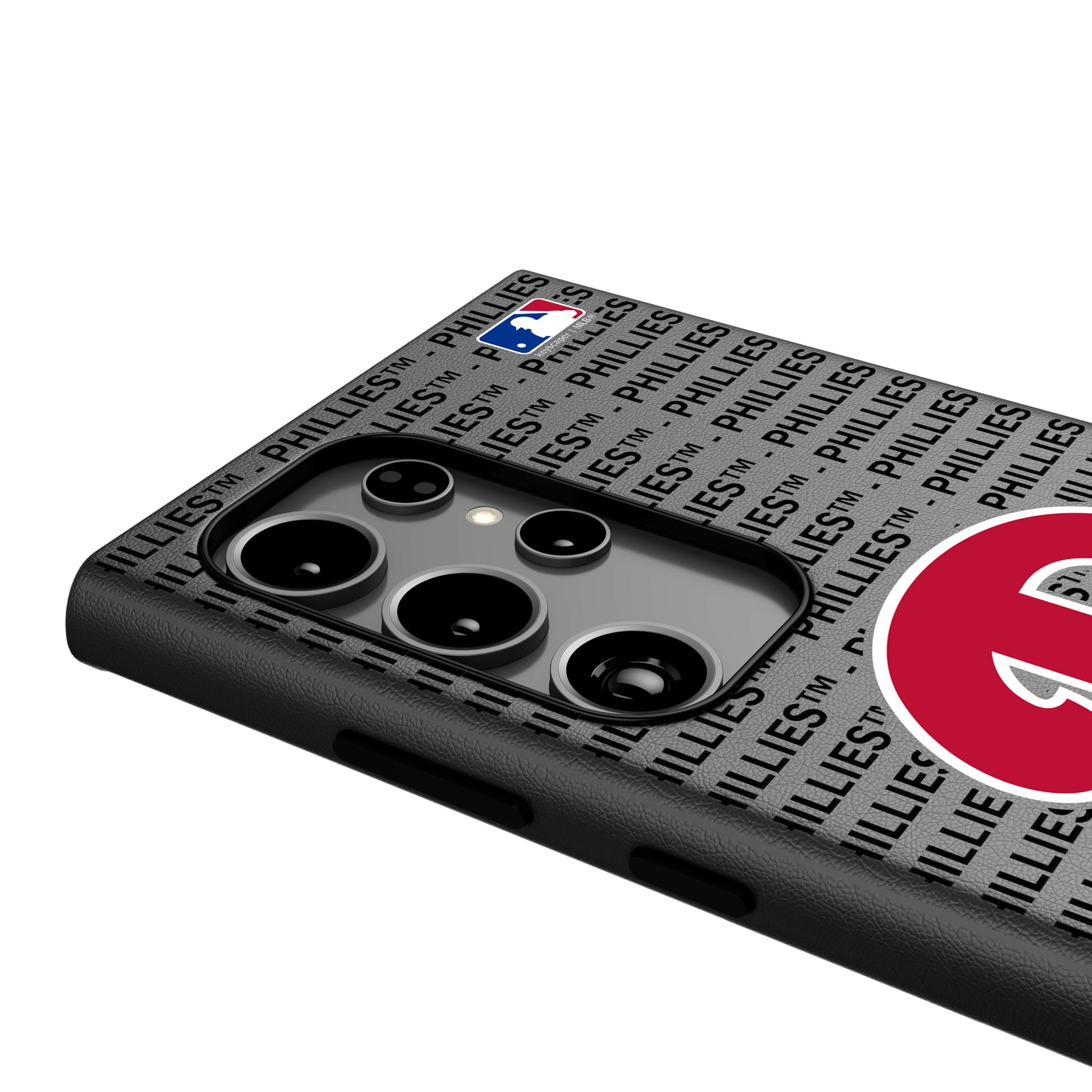 Philadelphia Phillies Text Backdrop MagSafe Compatible Phone Case for Samsung Galaxy 4