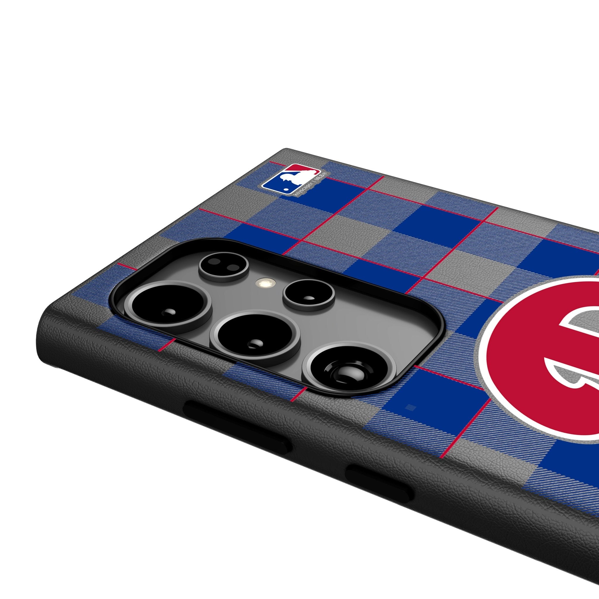 Philadelphia Phillies Plaid MagSafe Compatible Phone Case for Samsung Galaxy 4