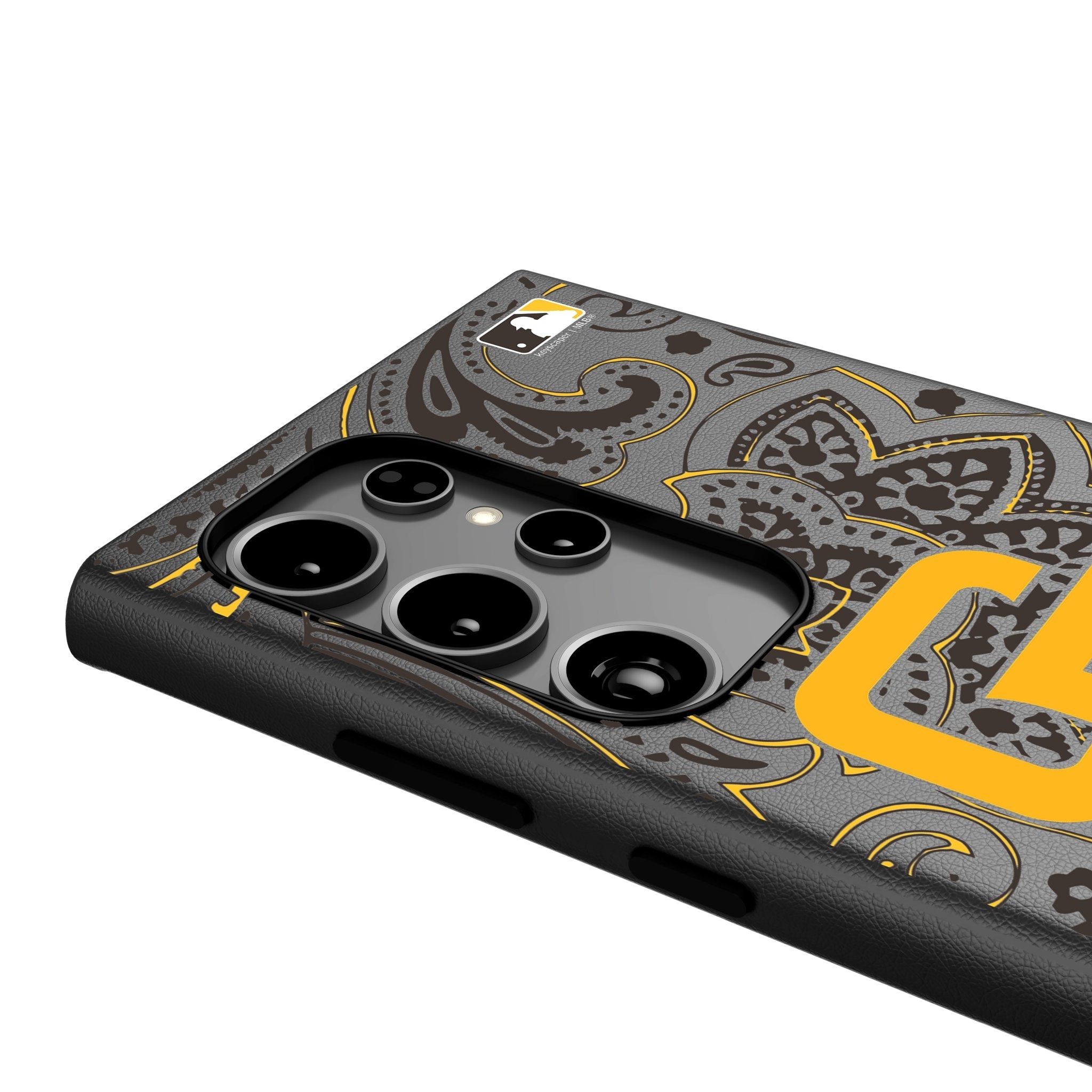 San Diego Padres Paisley MagSafe Compatible Phone Case for Samsung Galaxy 4