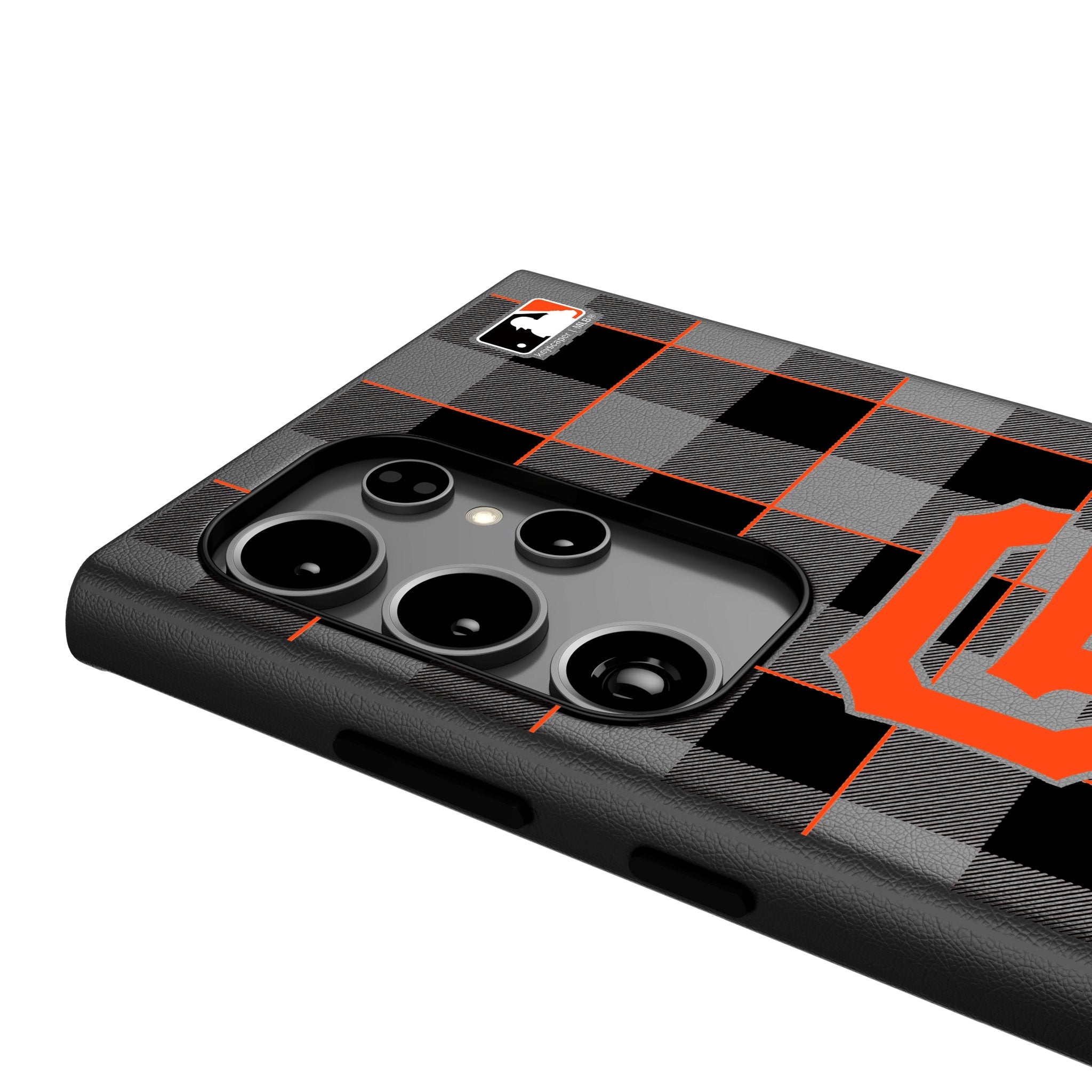 San Francisco Giants Plaid MagSafe Compatible Phone Case for Samsung Galaxy 4