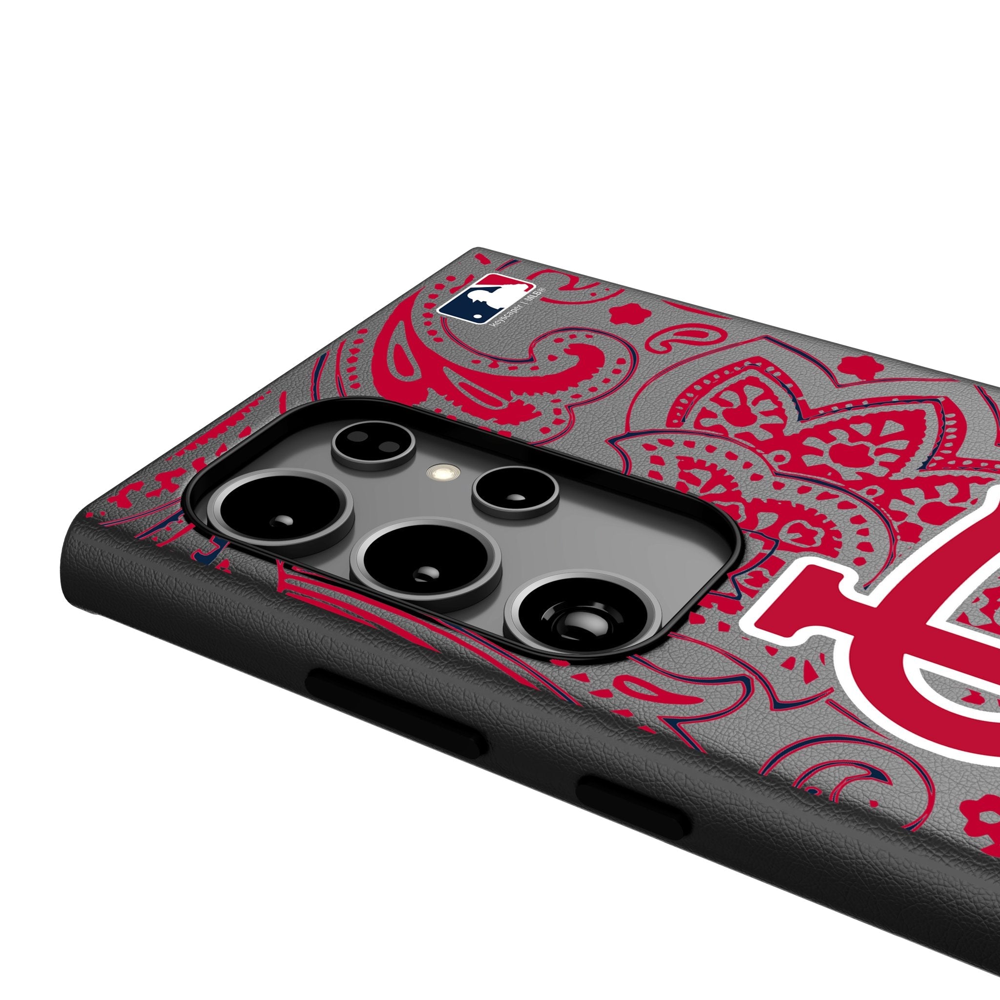 St Louis Cardinals Paisley MagSafe Compatible Phone Case for Samsung Galaxy 4