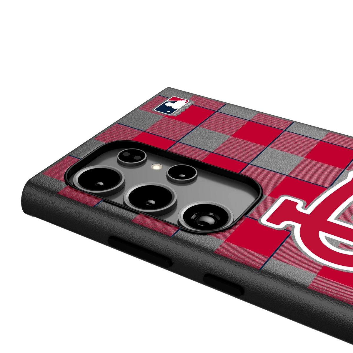 St Louis Cardinals Plaid MagSafe Compatible Phone Case for Samsung Galaxy 4