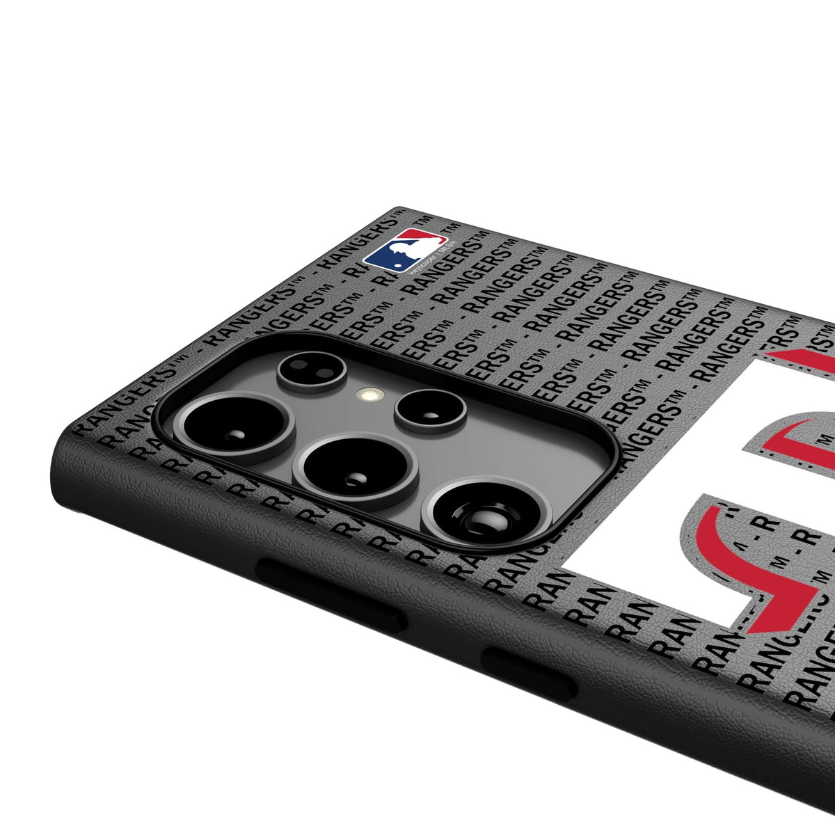 Texas Rangers Text Backdrop MagSafe Compatible Phone Case for Samsung Galaxy 4