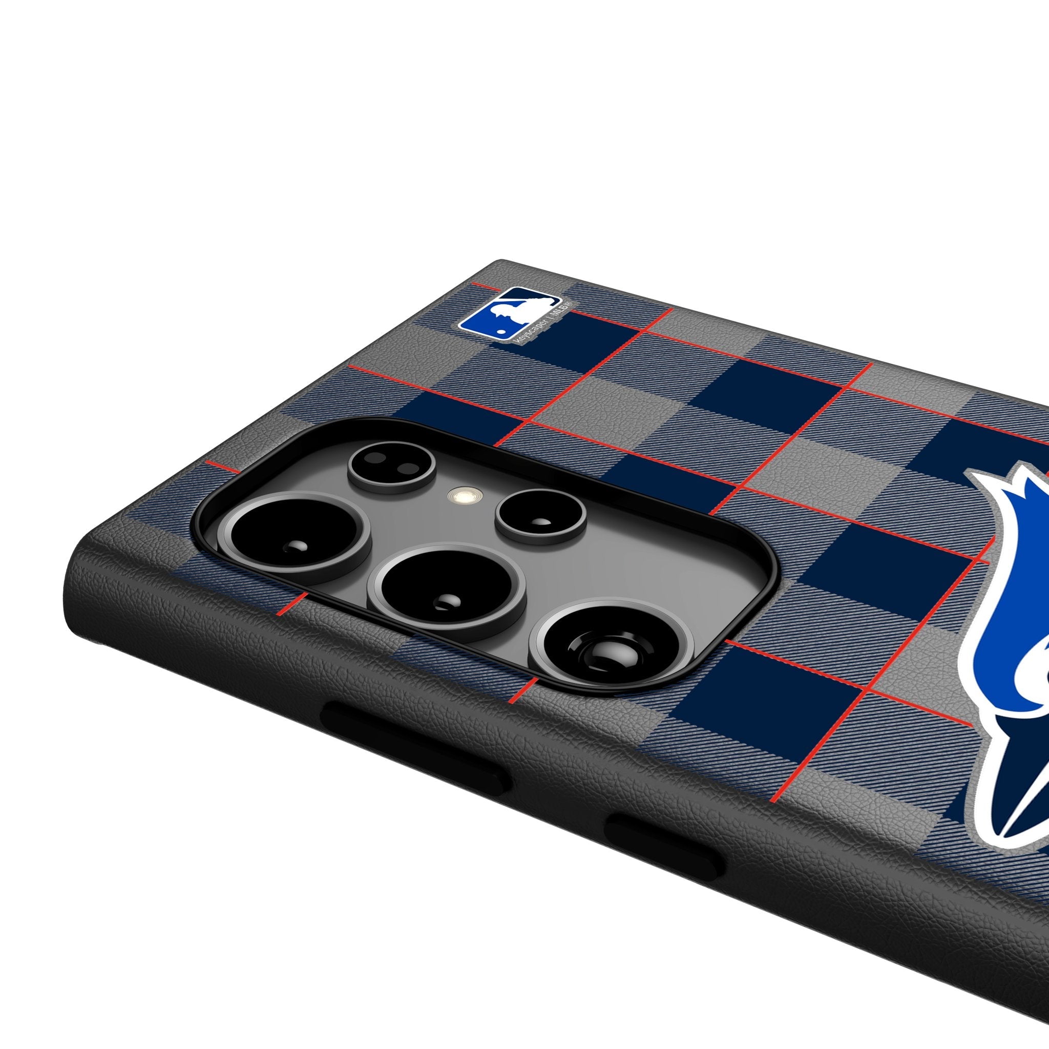 Toronto Blue Jays Plaid MagSafe Compatible Phone Case for Samsung Galaxy 4