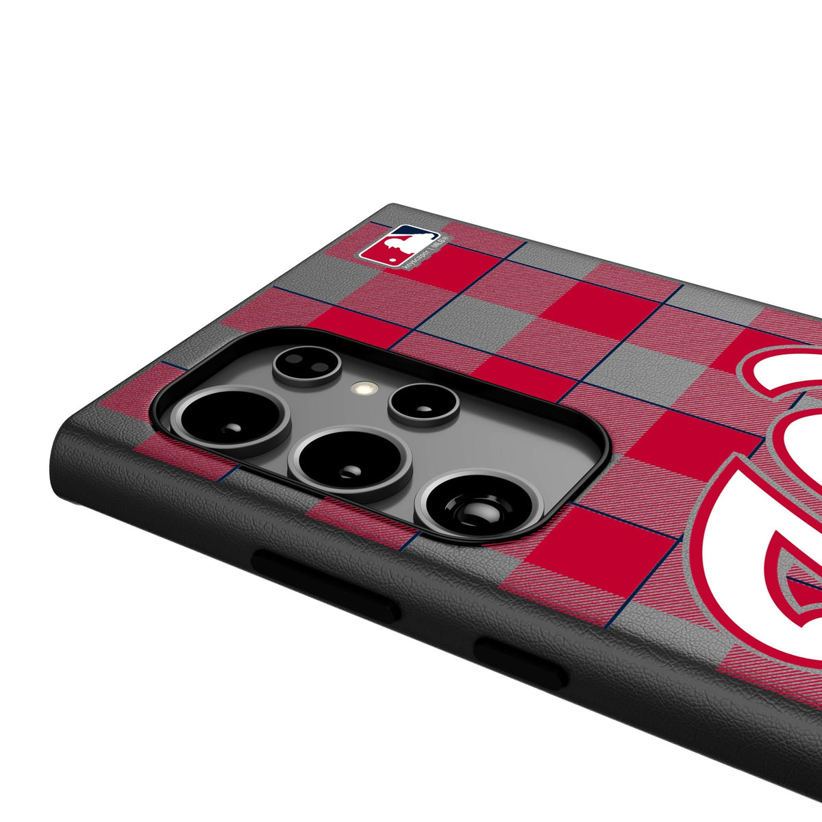Washington Nationals Plaid MagSafe Compatible Phone Case for Samsung Galaxy 4