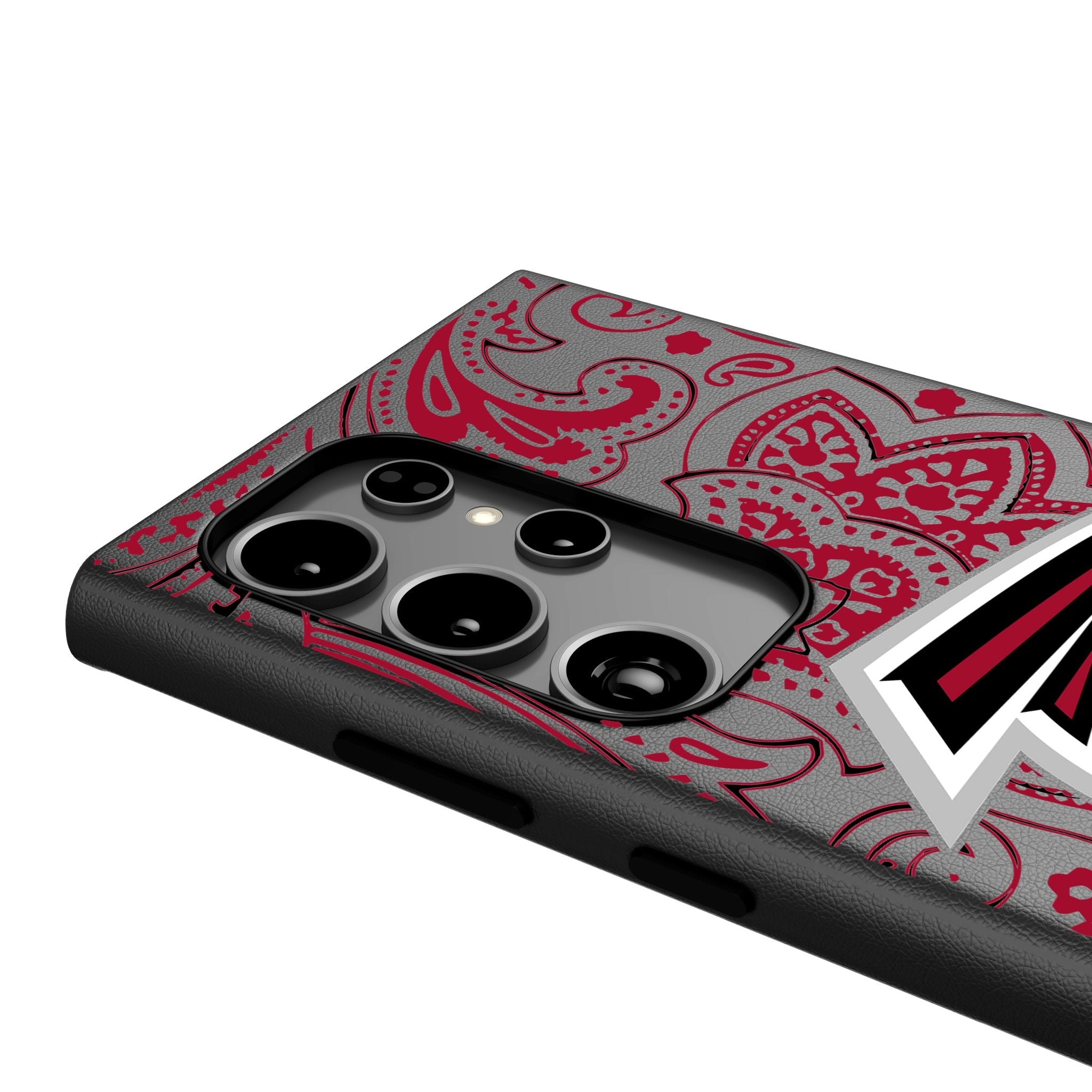 Atlanta Falcons Paisley MagSafe Compatible Phone Case for Samsung Galaxy 4