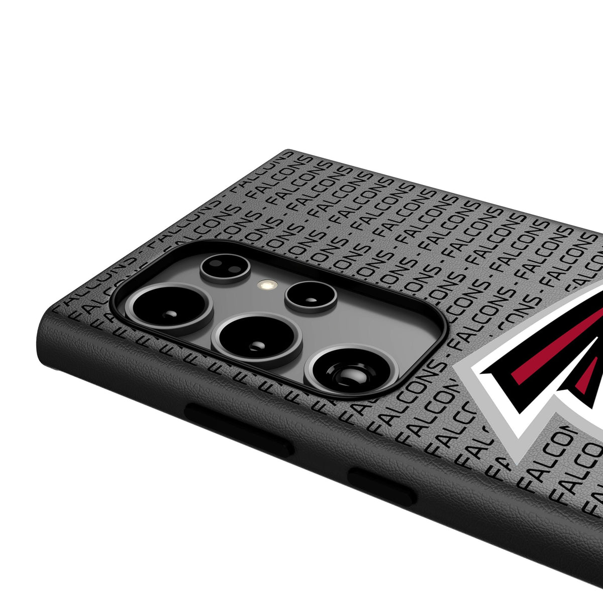 Atlanta Falcons Text Backdrop MagSafe Compatible Phone Case for Samsung Galaxy 4