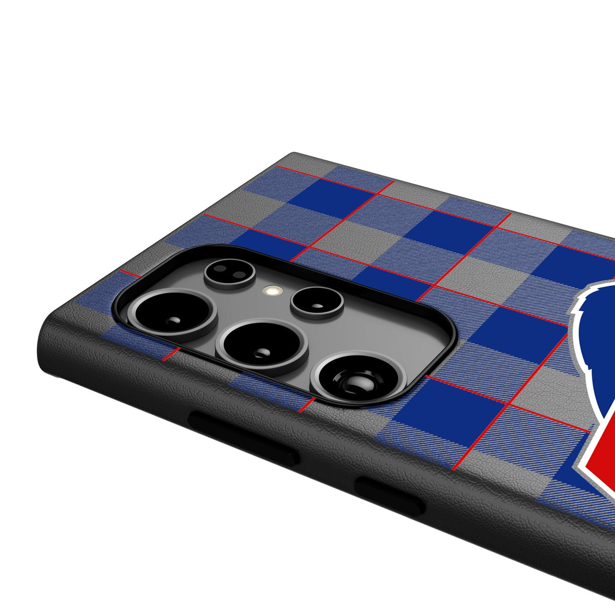 Buffalo Bills Plaid MagSafe Compatible Phone Case for Samsung Galaxy 4