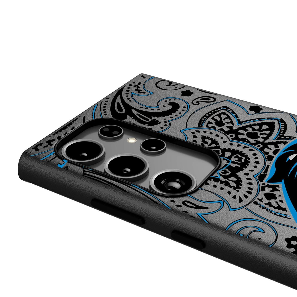 Carolina Panthers Paisley MagSafe Compatible Phone Case for Samsung Galaxy 4