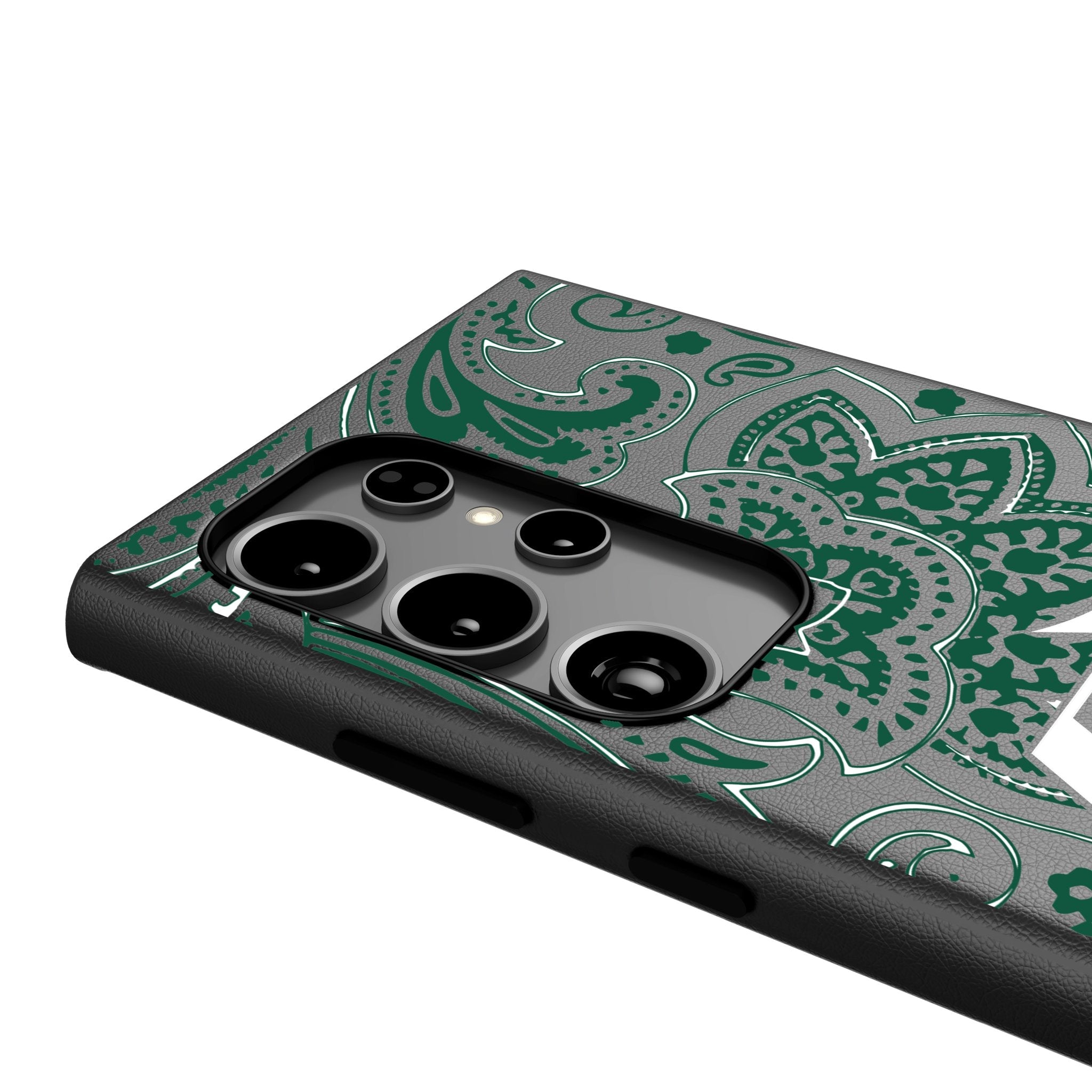 New York Jets Paisley MagSafe Compatible Phone Case for Samsung Galaxy 4